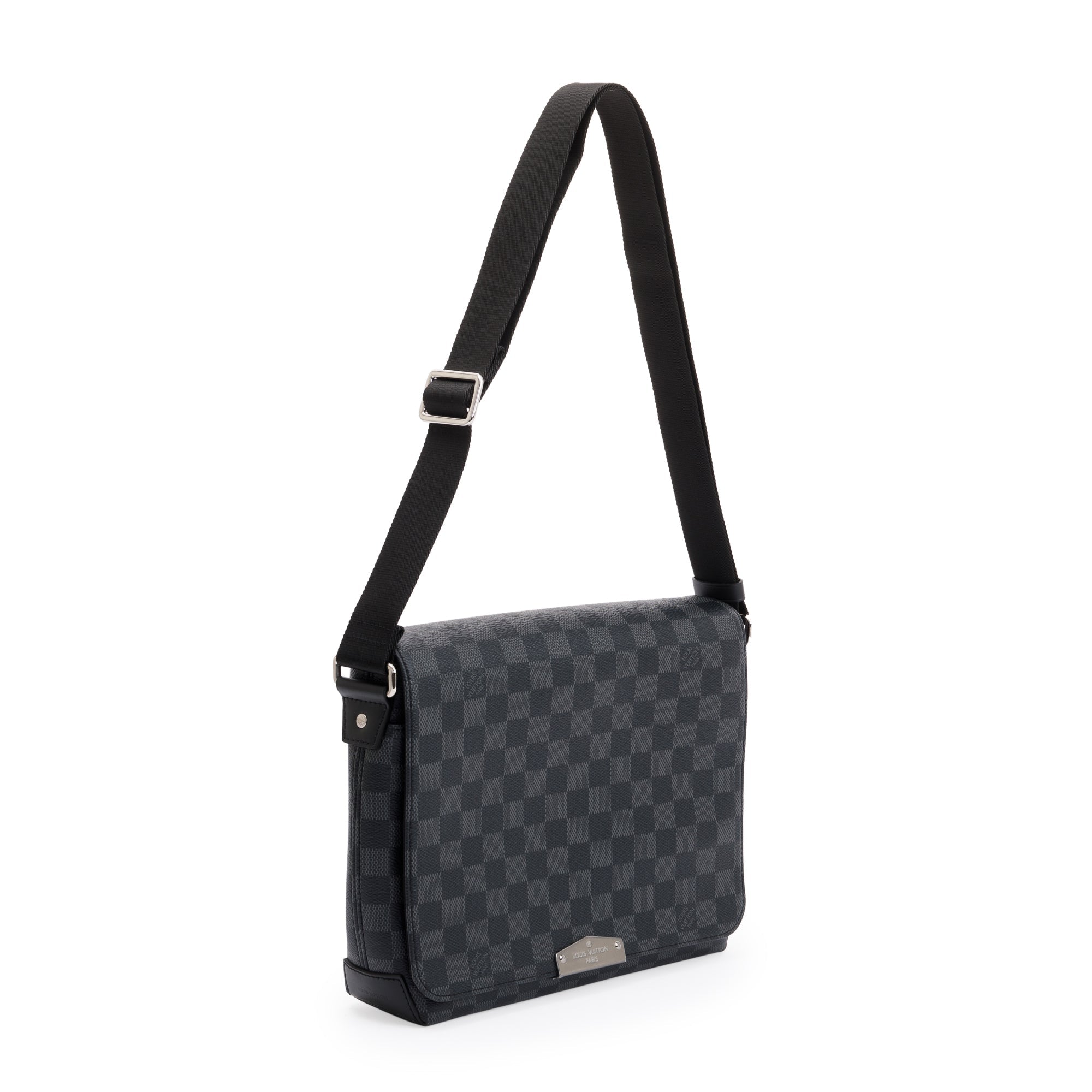 Louis Vuitton 2020 Damier Graphite District PM
