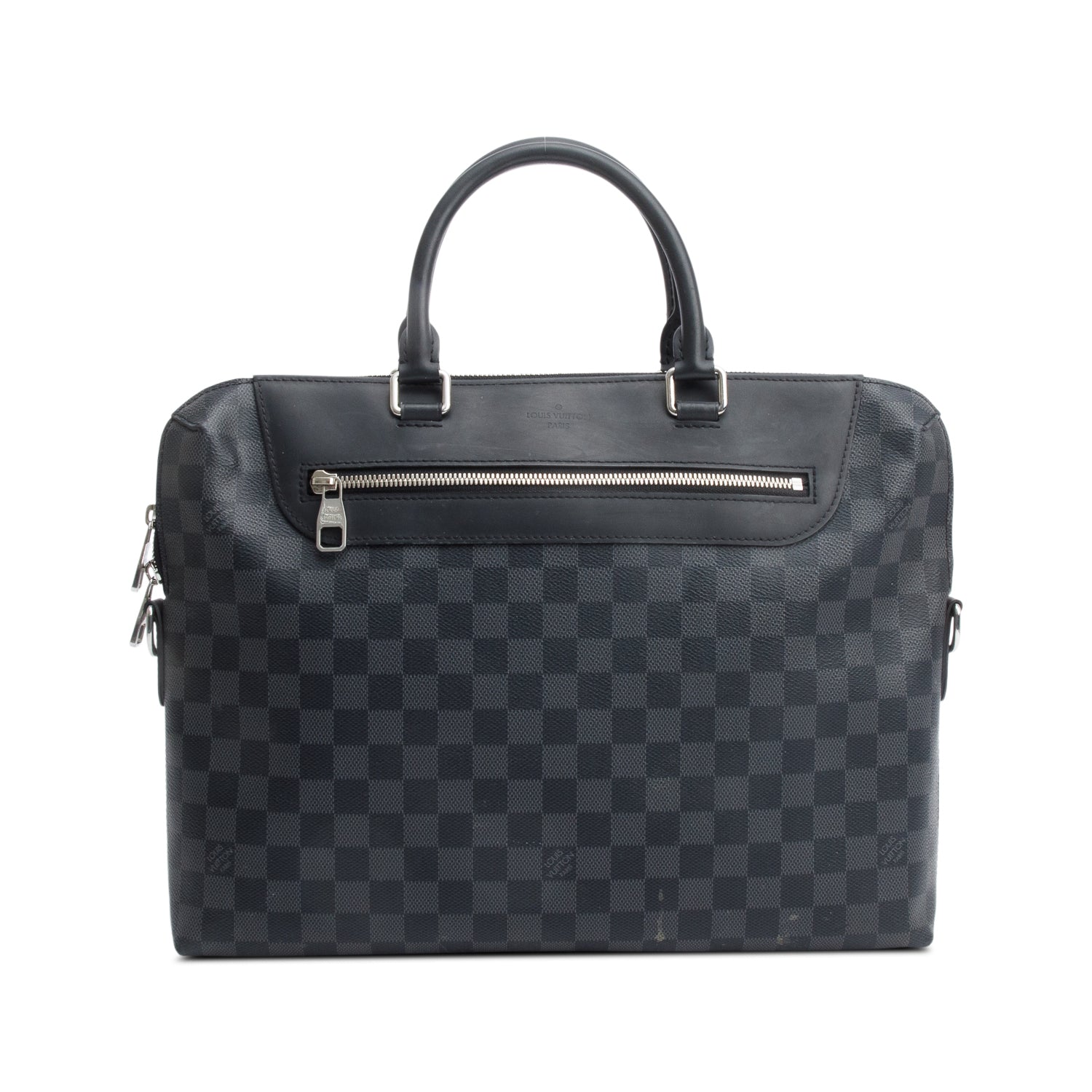 Louis Vuitton 2020 Damier Graphite Porte-Documents Jour w/ Strap