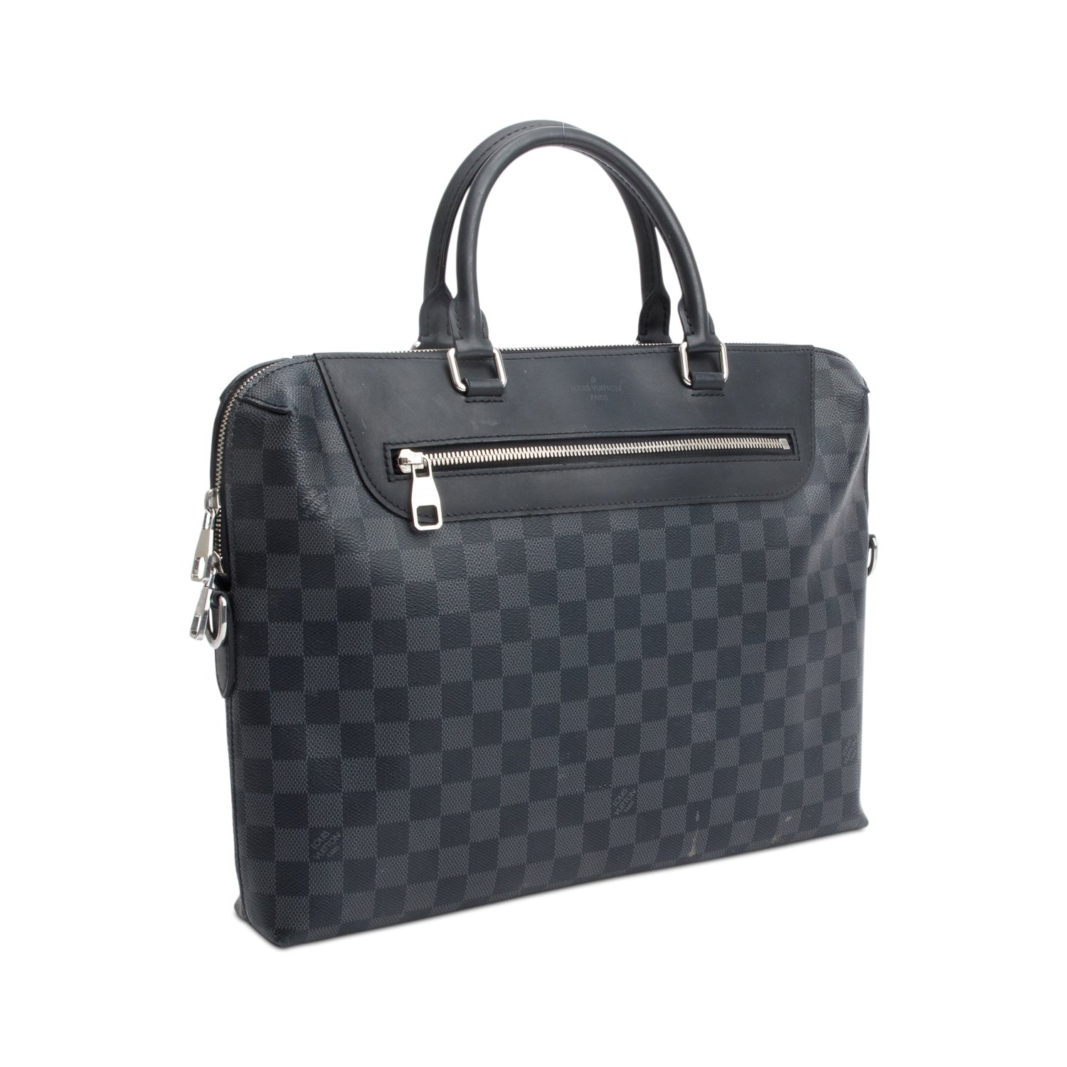 Louis Vuitton 2020 Damier Graphite Porte-Documents Jour w/ Strap