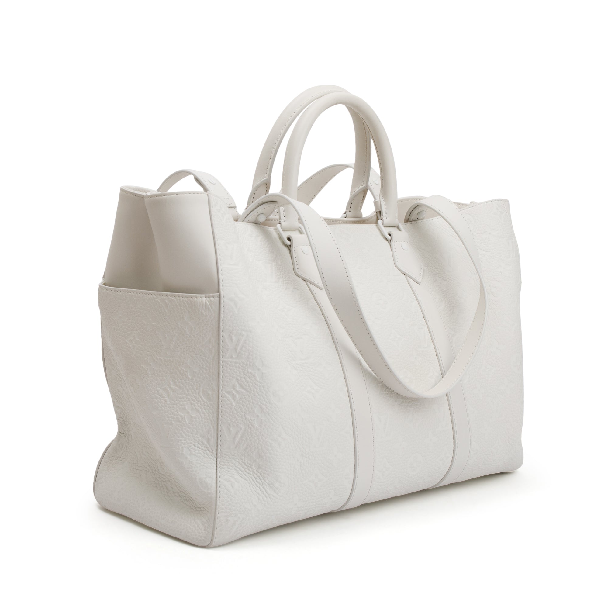 Louis Vuitton 2020 Embossed Monogram Taurillon Sac Plat 24H