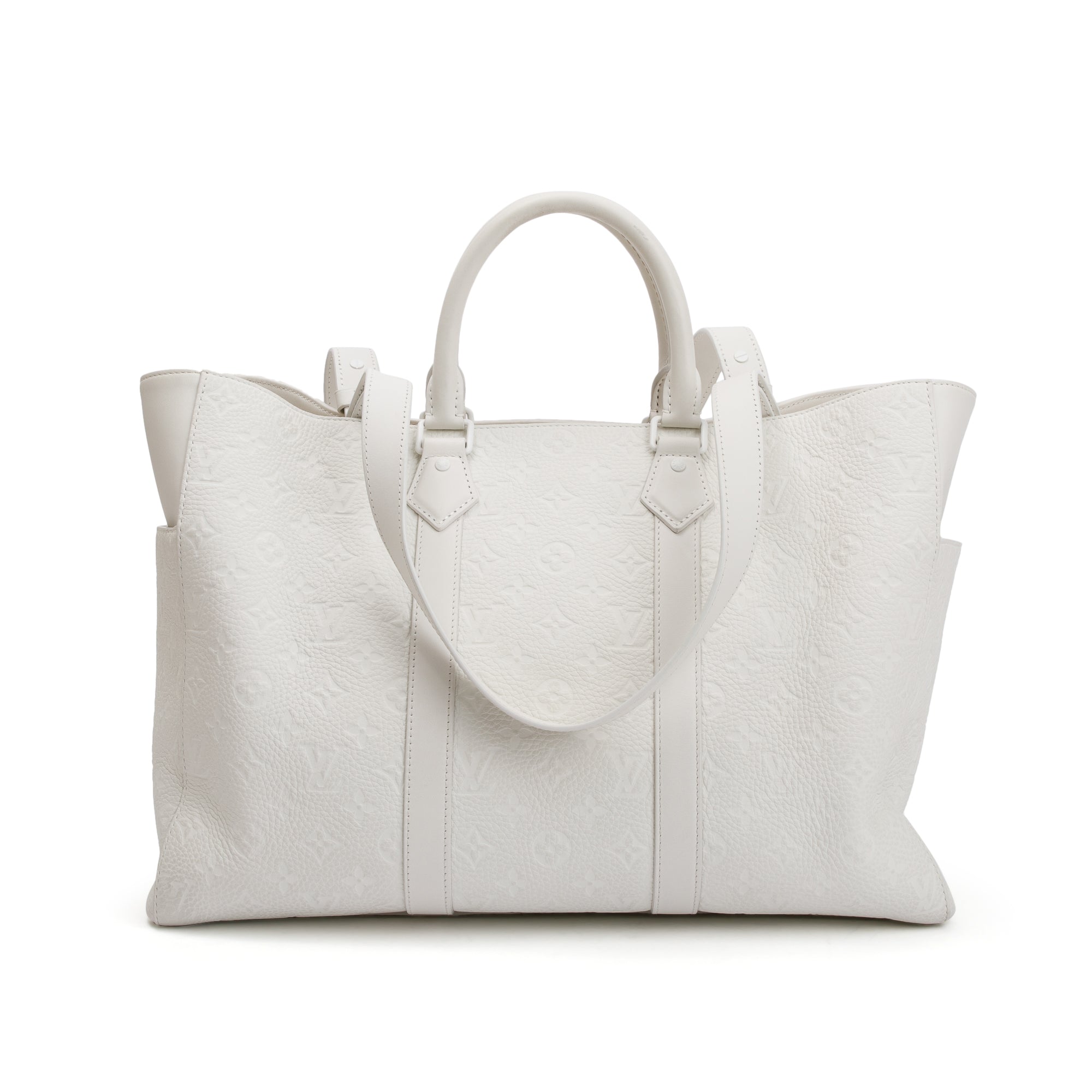 Louis Vuitton 2020 Embossed Monogram Taurillon Sac Plat 24H