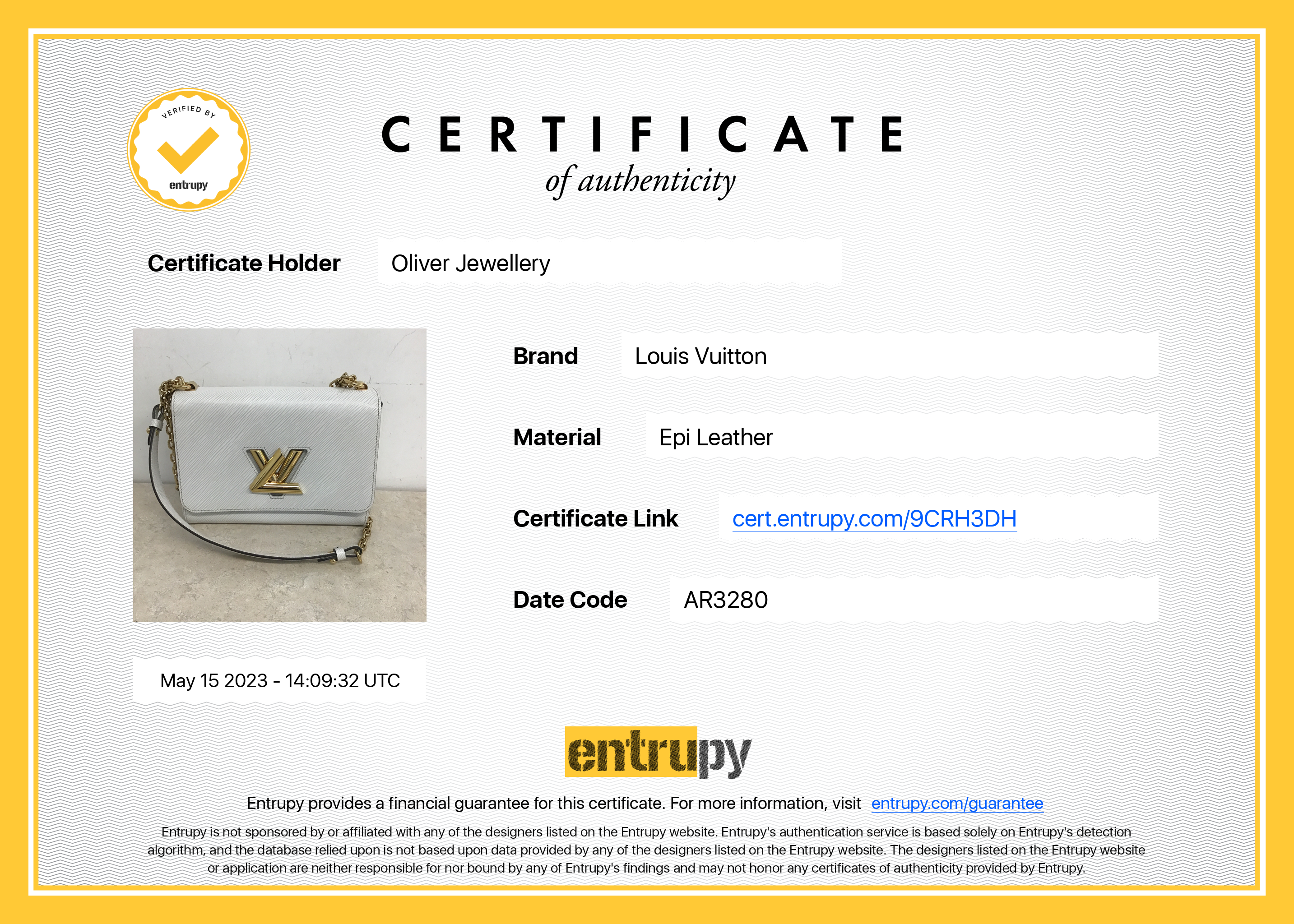 Louis Vuitton 2020 Epi Twist MM