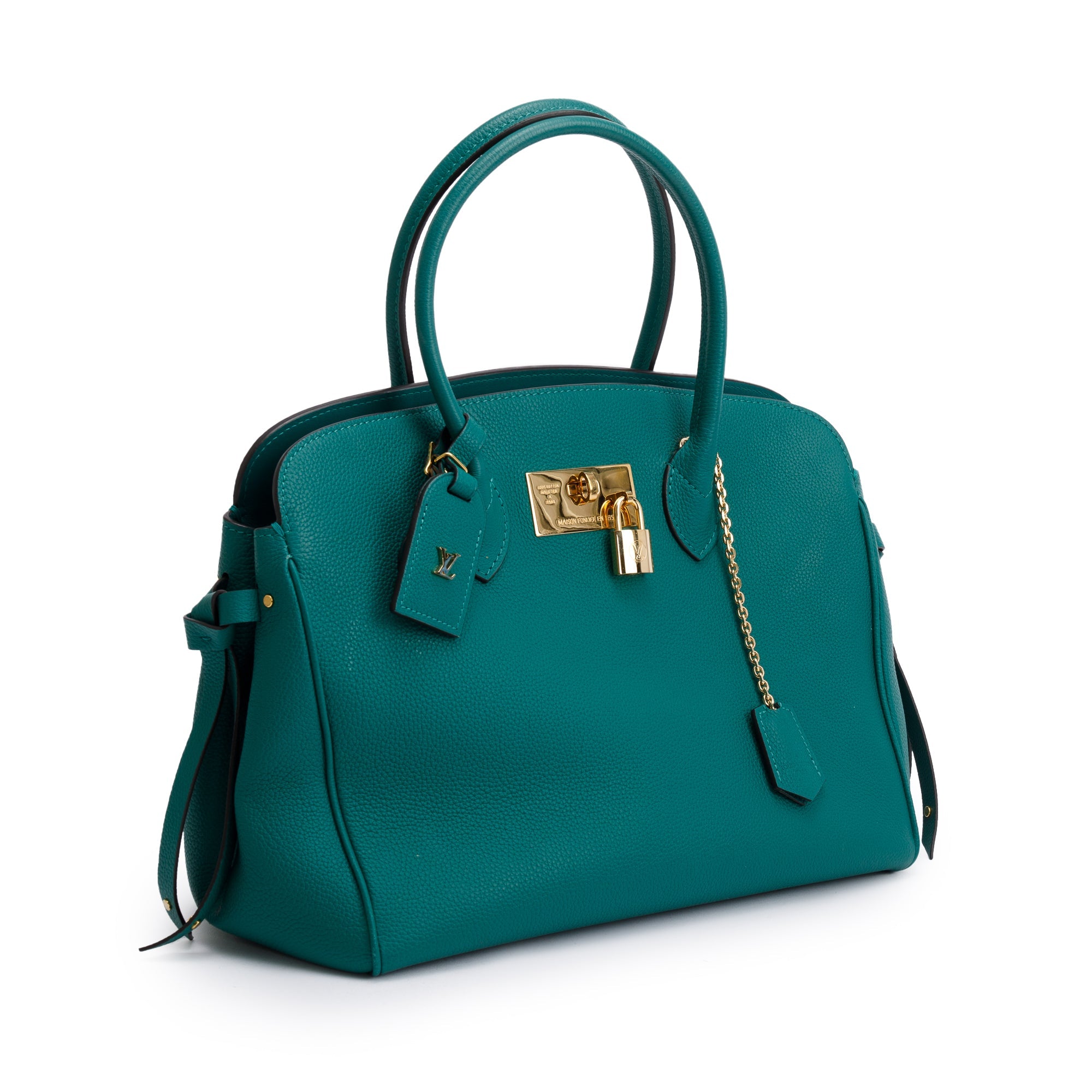 Louis Vuitton 2020 Green Veau Nuage Milla MM w/ Strap & Box