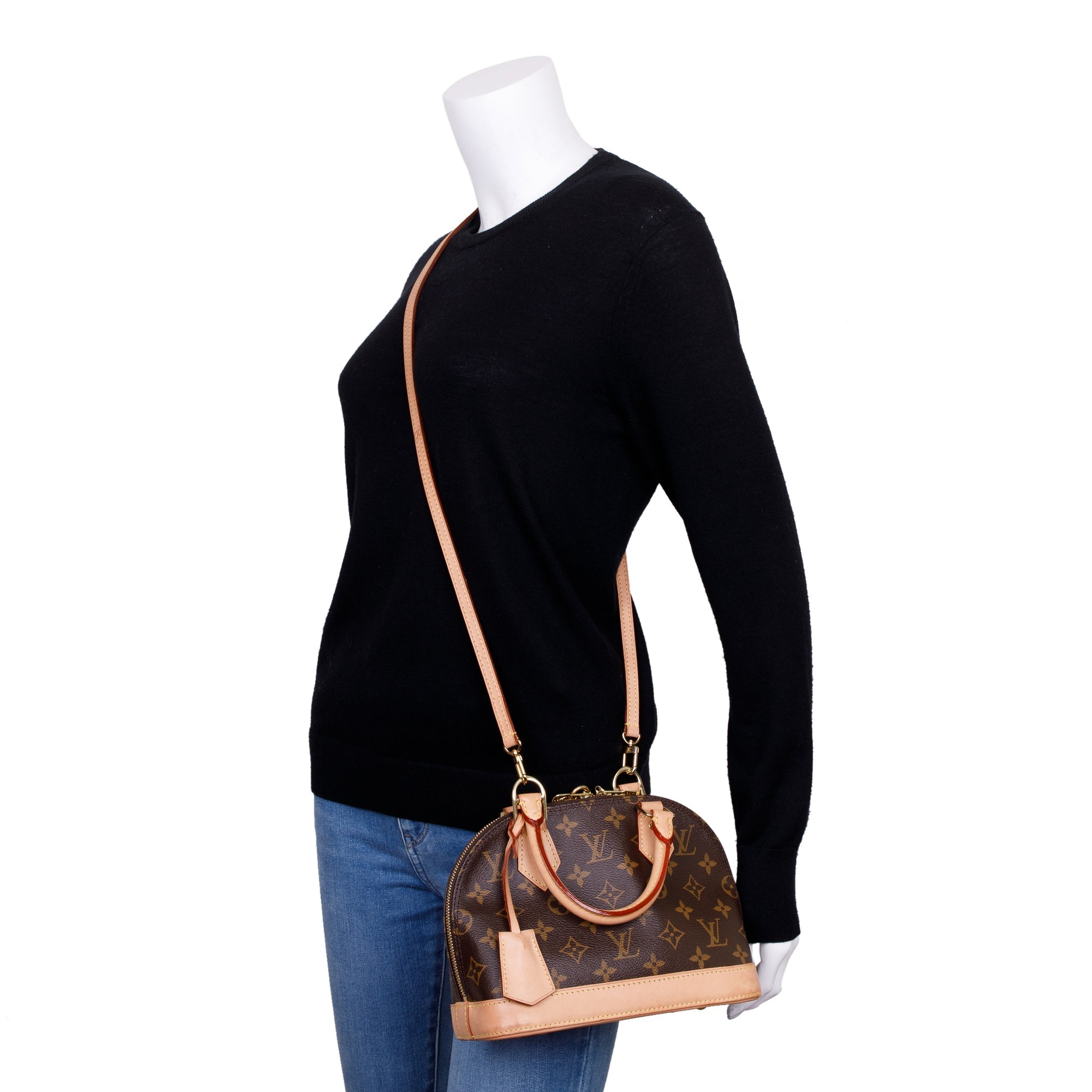 Louis Vuitton 2020 Monogram Alma BB w/ Box & Strap