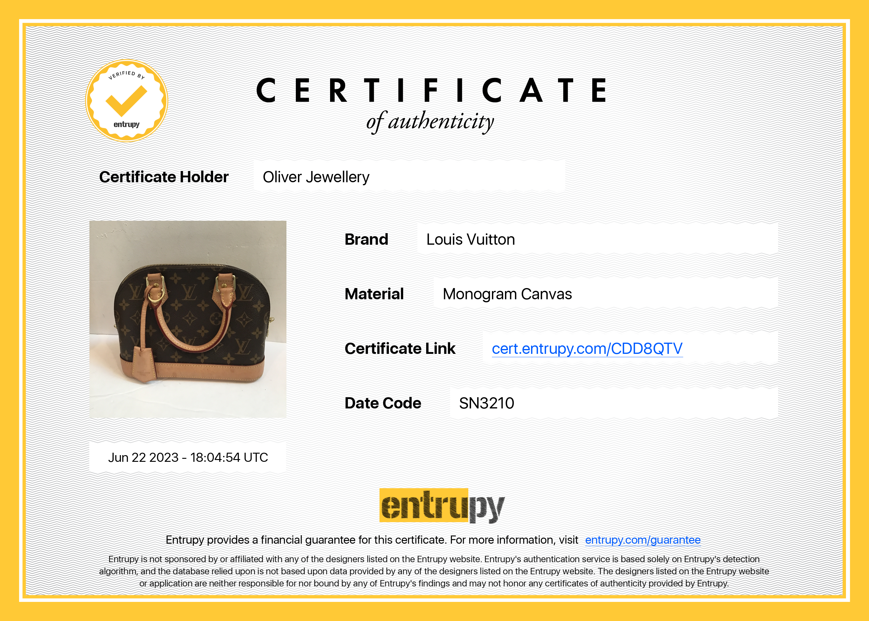 Louis Vuitton 2020 Monogram Alma BB w/ Stap