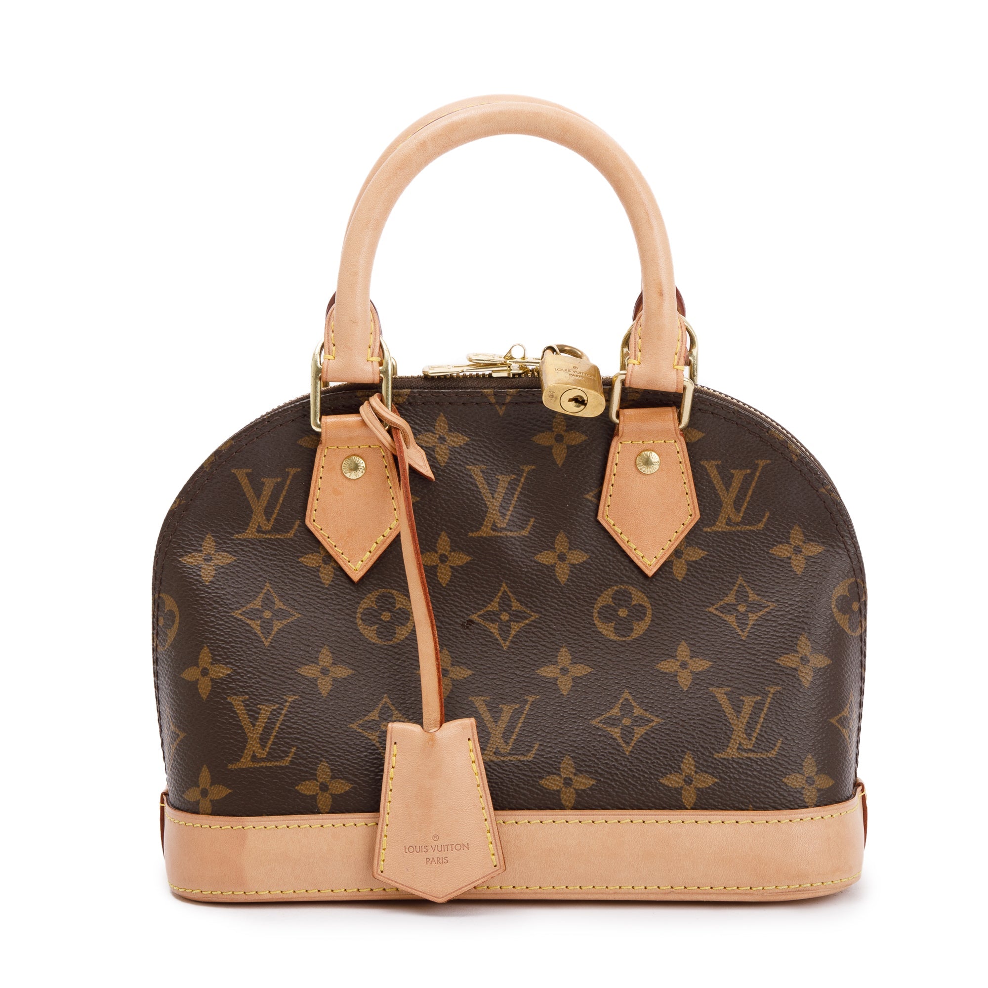 Louis Vuitton 2020 Monogram Alma BB w/ Strap, Box & Receipt