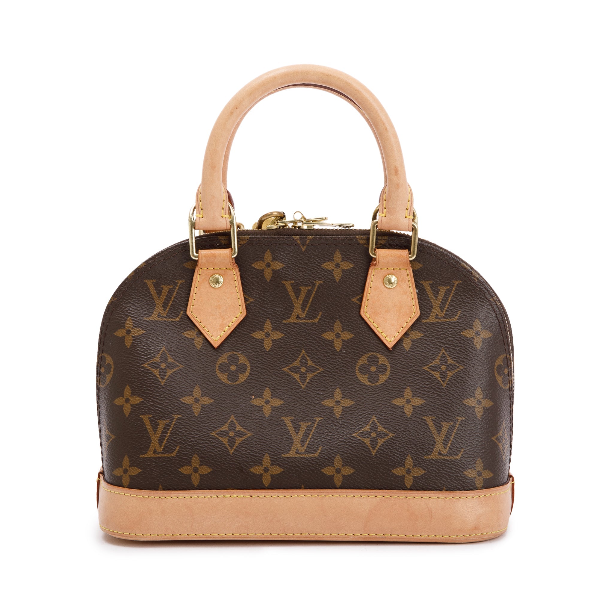 Louis Vuitton 2020 Monogram Alma BB w/ Strap, Box & Receipt