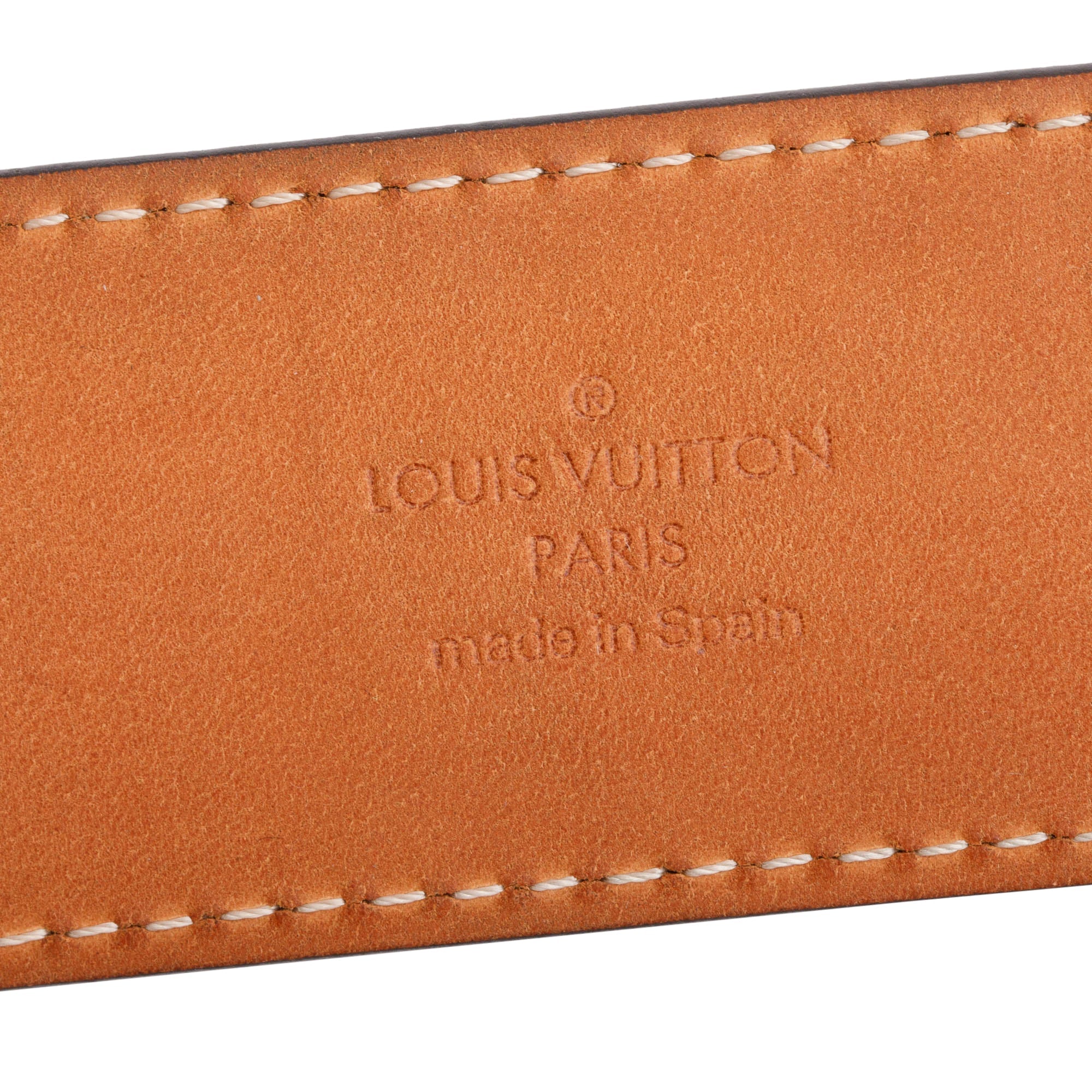 Louis Vuitton 2020 Monogram Canvas LV Initiales 40 MM Belt, Size 95 38 w/ Box