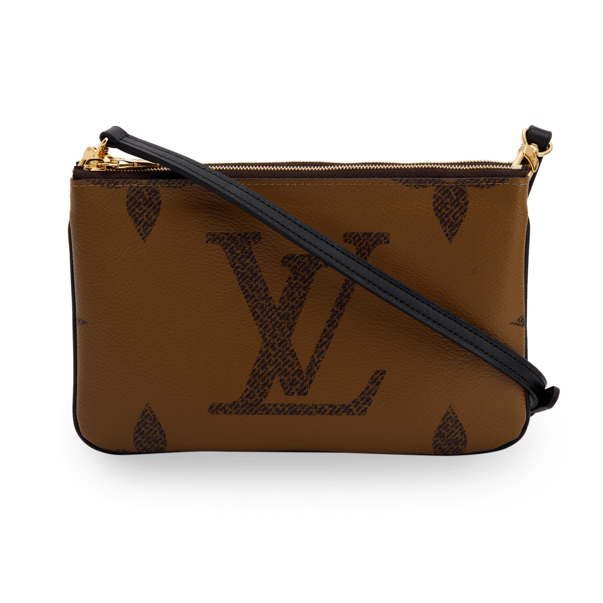 Louis Vuitton 2020 Monogram Double Zip Pochette w/ Box