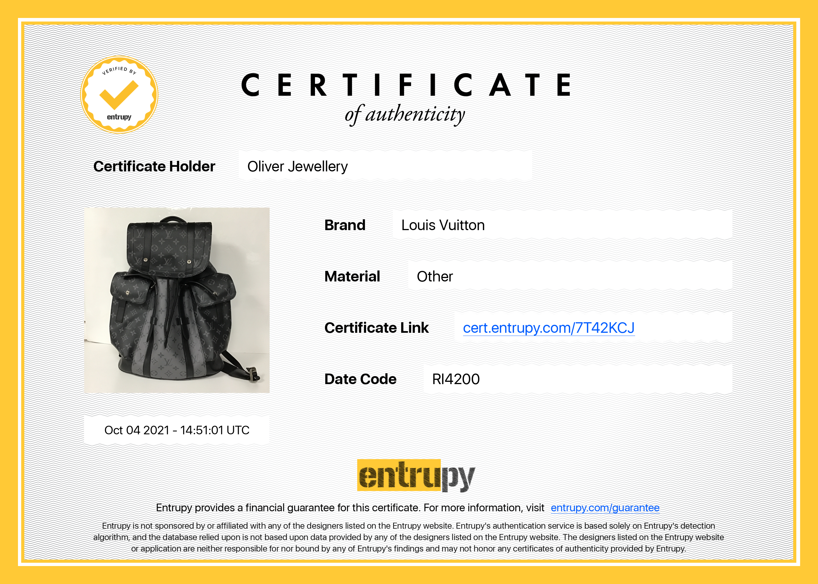 Louis Vuitton 2020 Monogram Eclipse Christopher PM Backpack