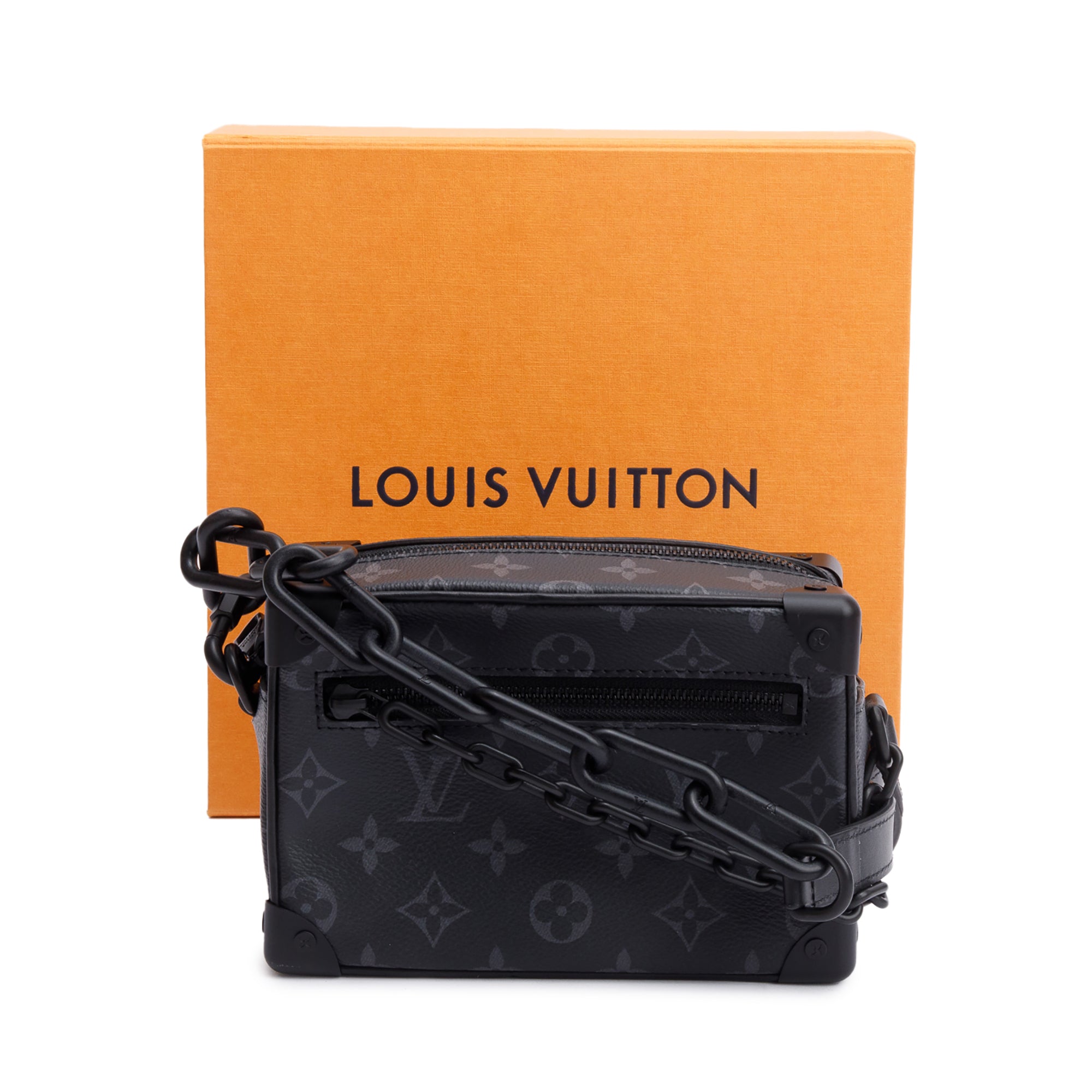 Louis Vuitton 2020 Monogram Eclipse Mini Soft Trunk Bag w/ Box