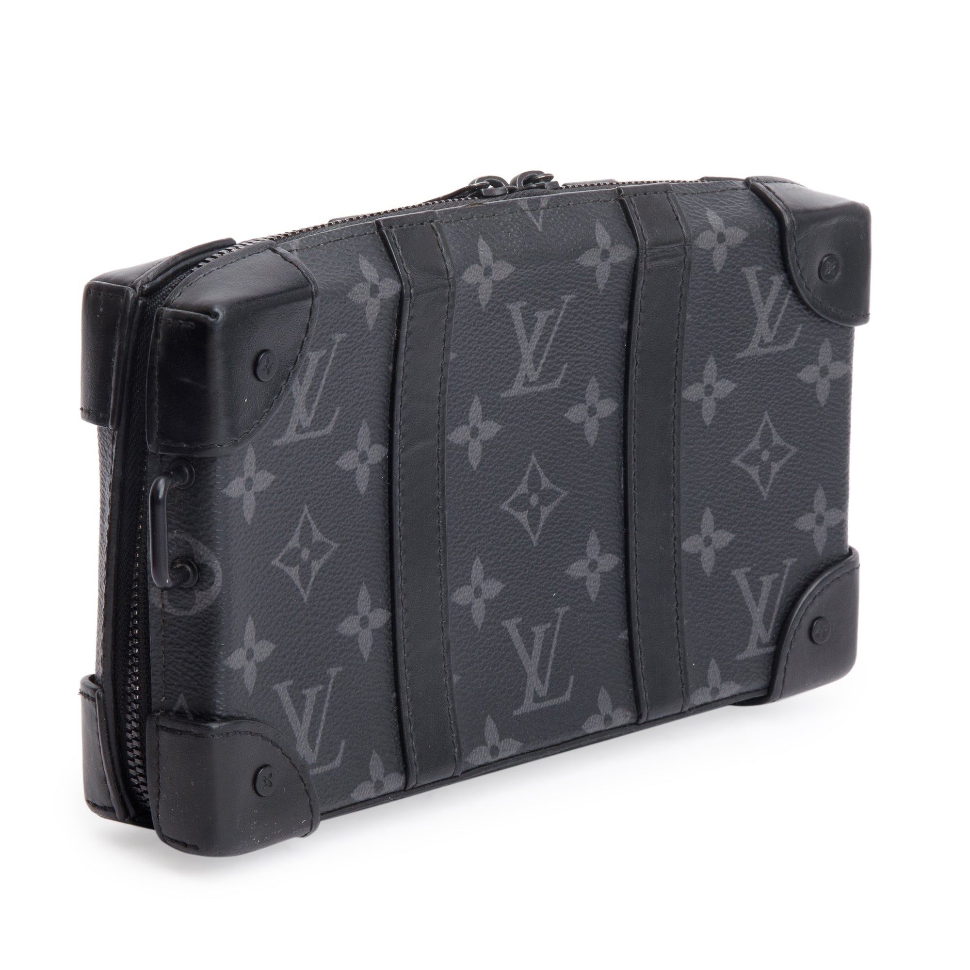 Louis Vuitton 2020 Monogram Eclipse Soft Trunk Wallet Crossbody