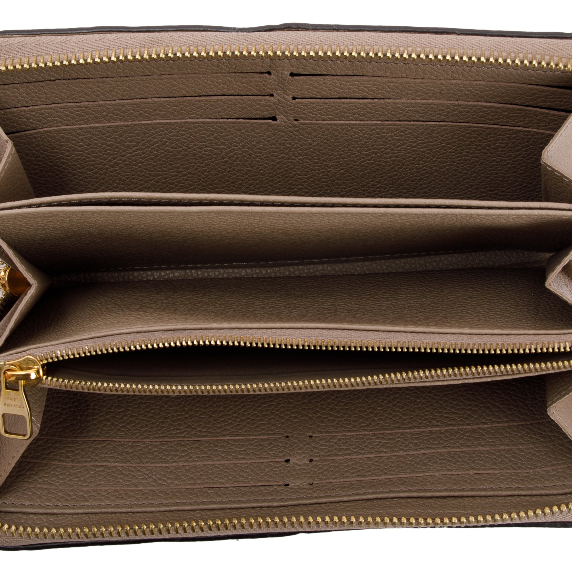 Louis Vuitton 2020 Monogram Empreinte Leather Zippy Wallet w/ Box