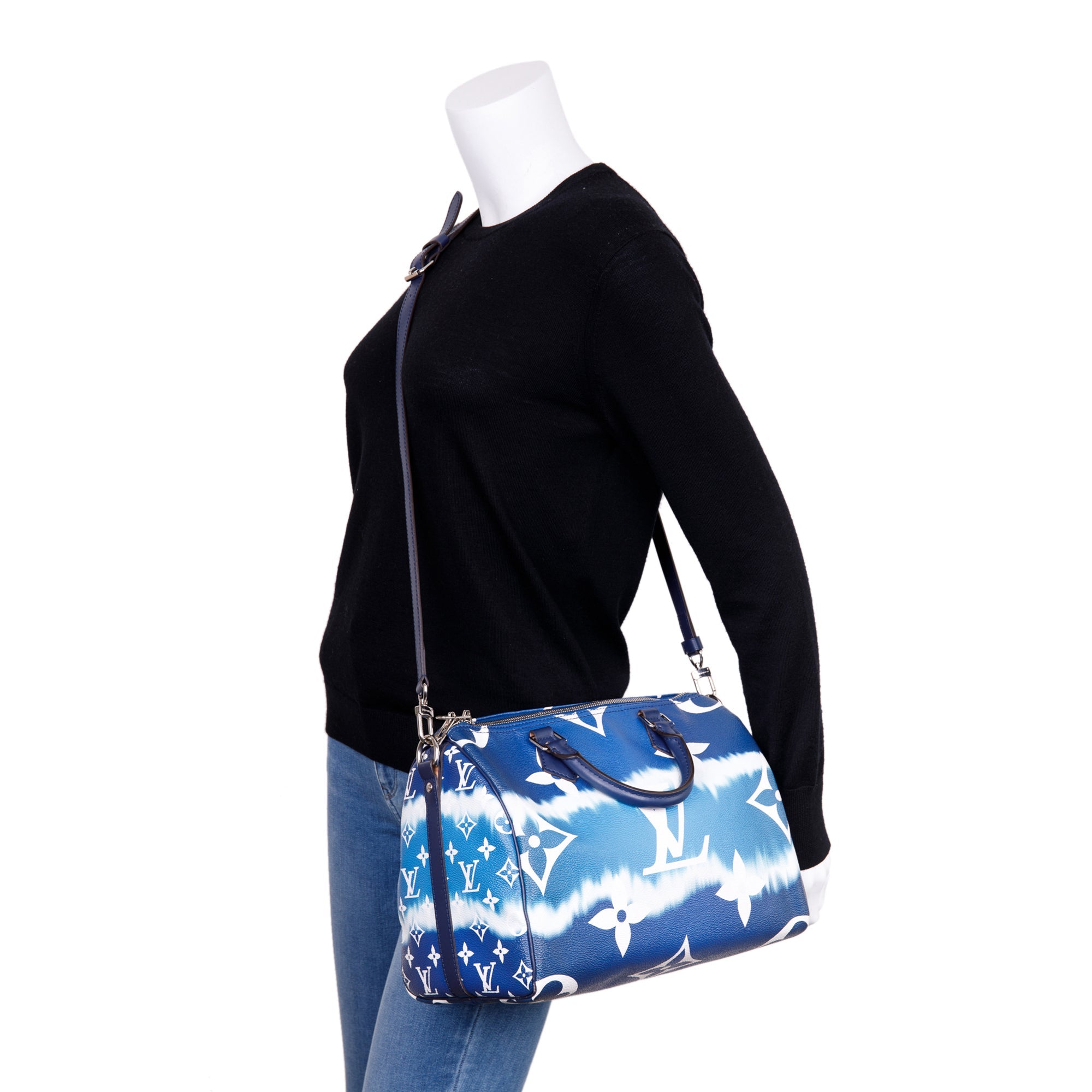 Louis Vuitton 2020 Monogram Escale Speedy Bandouliere 30 w/ Strap