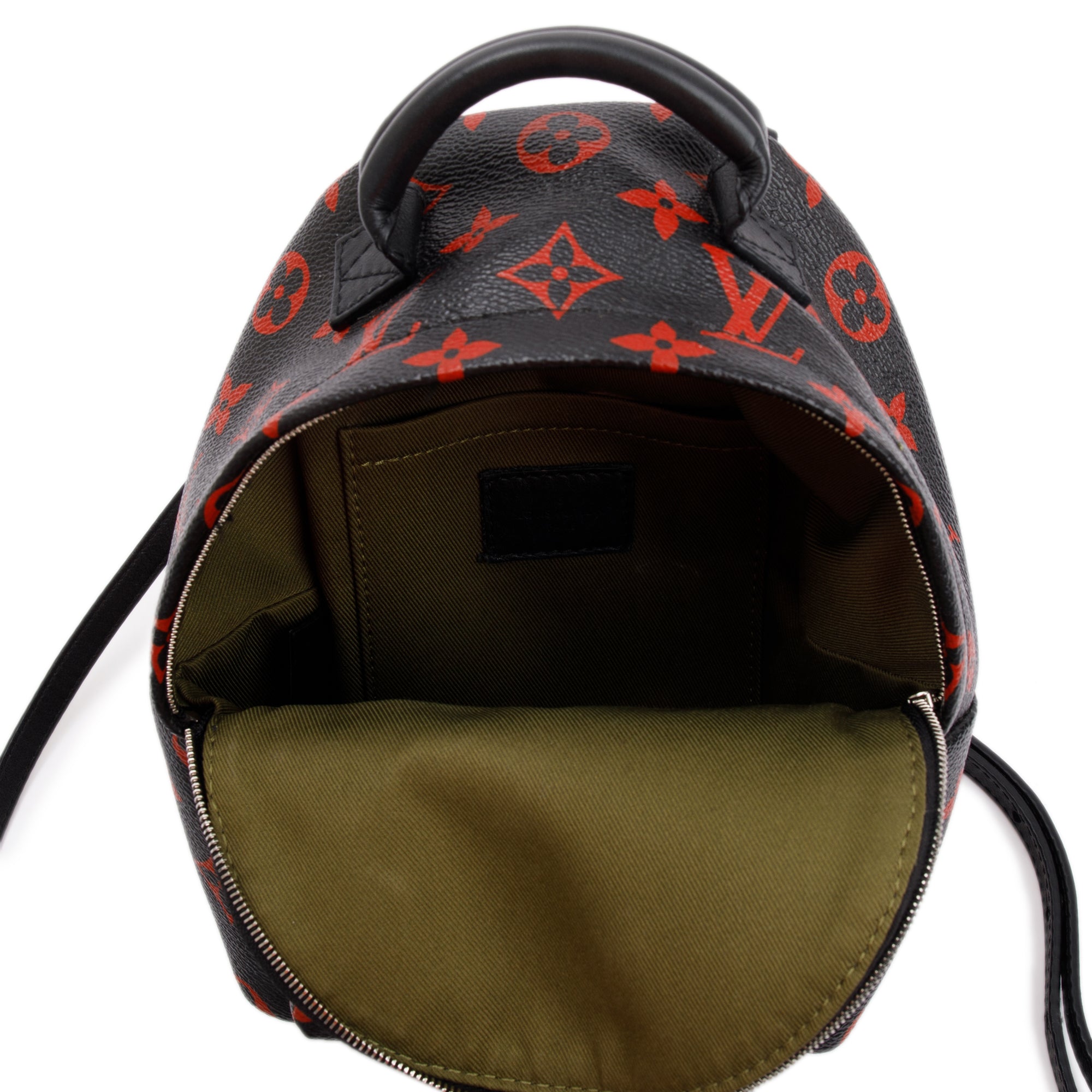 Louis Vuitton 2020 Monogram Infrarouge Palm Springs Mini Backpack