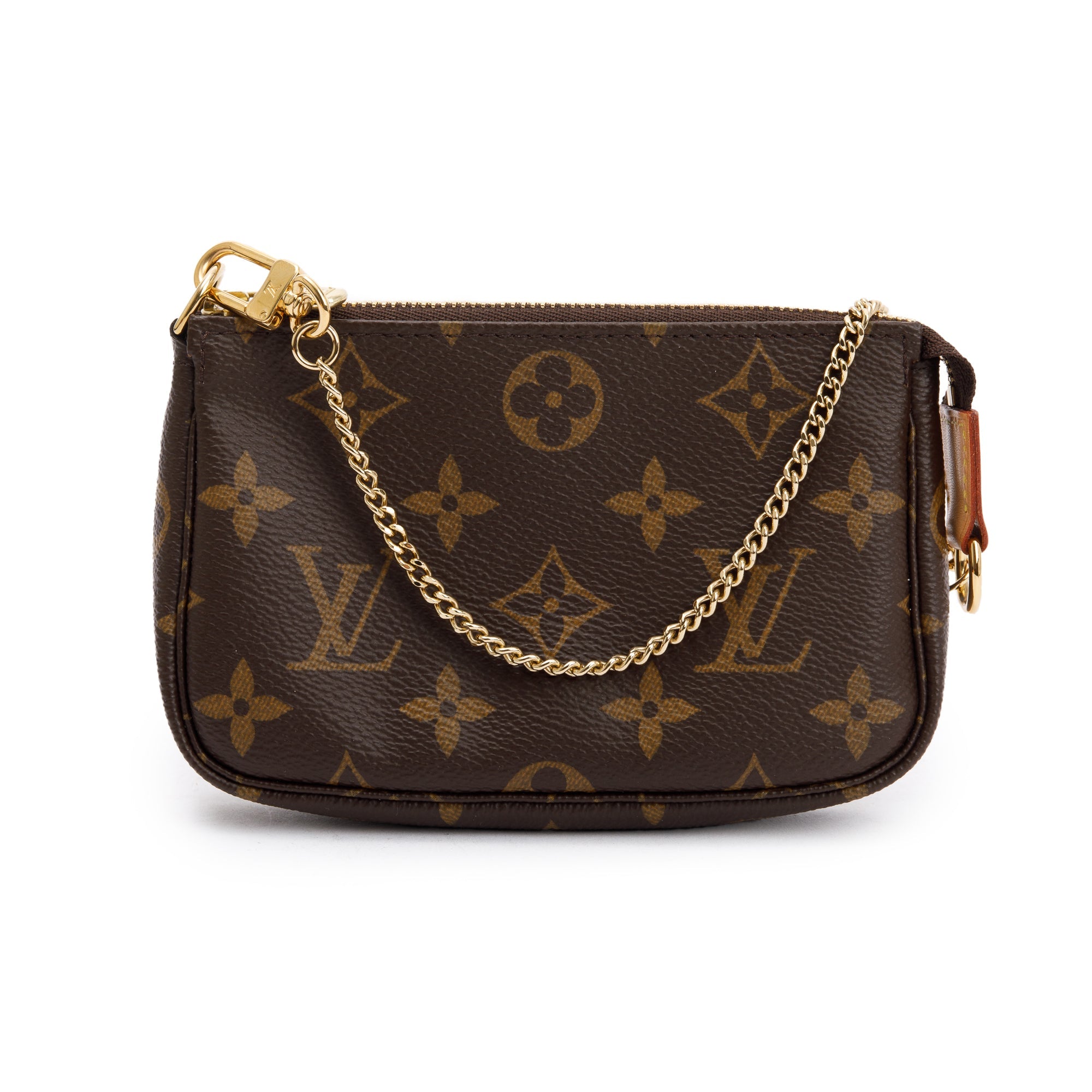 Louis Vuitton 2020 Monogram Mini Pochette Accessories w/ Box