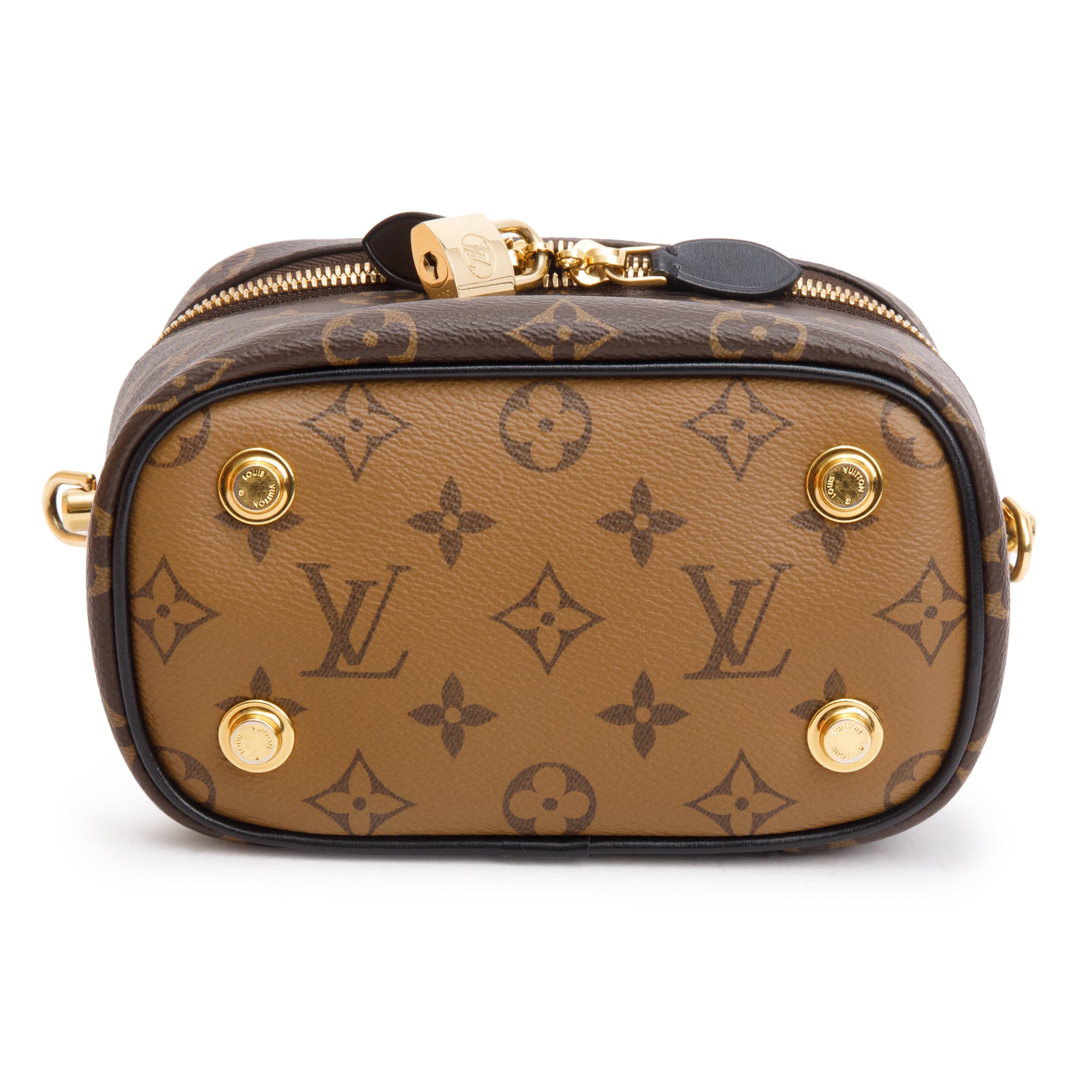 Louis Vuitton 2020 Monogram & Monogram Reverse Vanity PM w/ Strap & Box