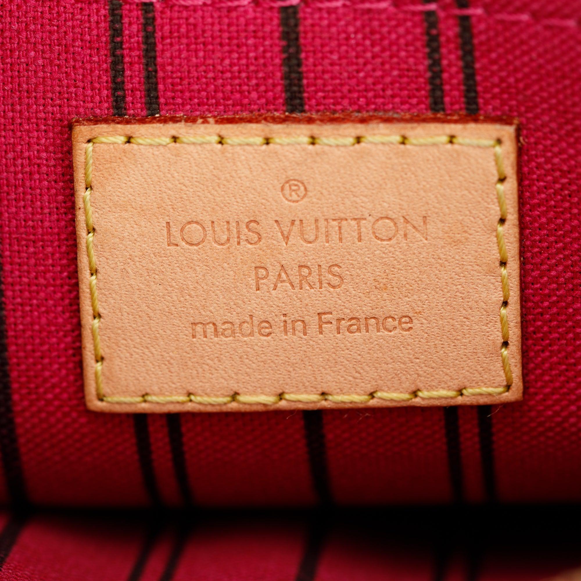 Louis Vuitton 2020 Monogram Neverfull Pochette