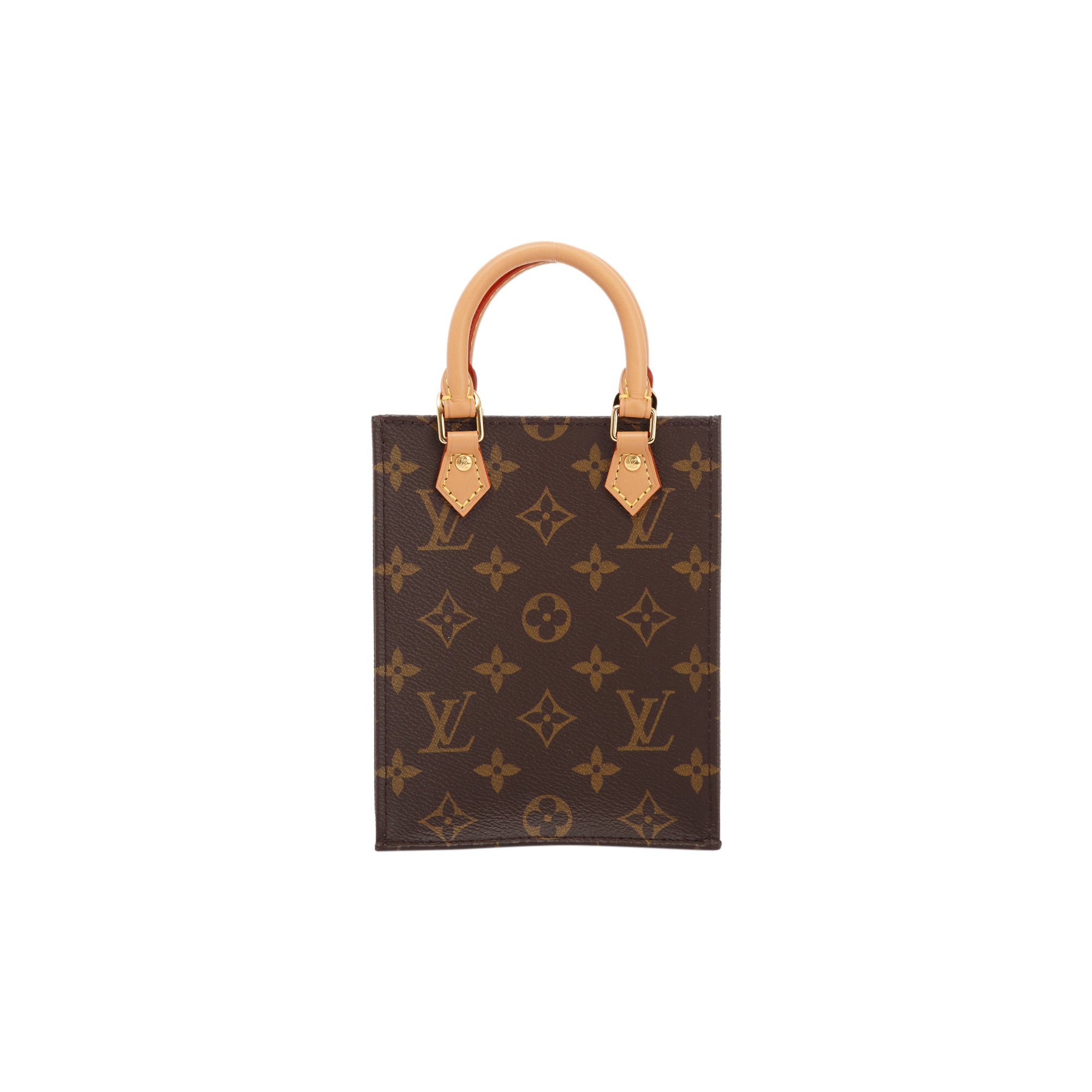 Louis Vuitton 2020 Monogram Petit Sac Plat w/ Box & Receipt