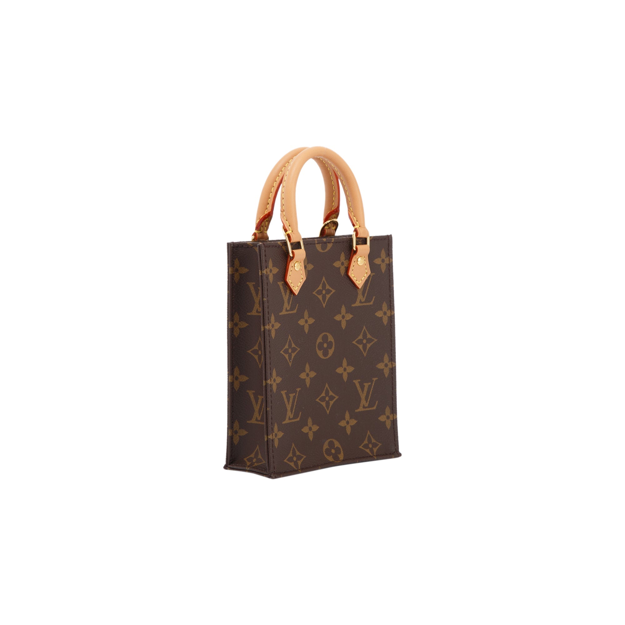 Louis Vuitton 2020 Monogram Petit Sac Plat w/ Box & Receipt