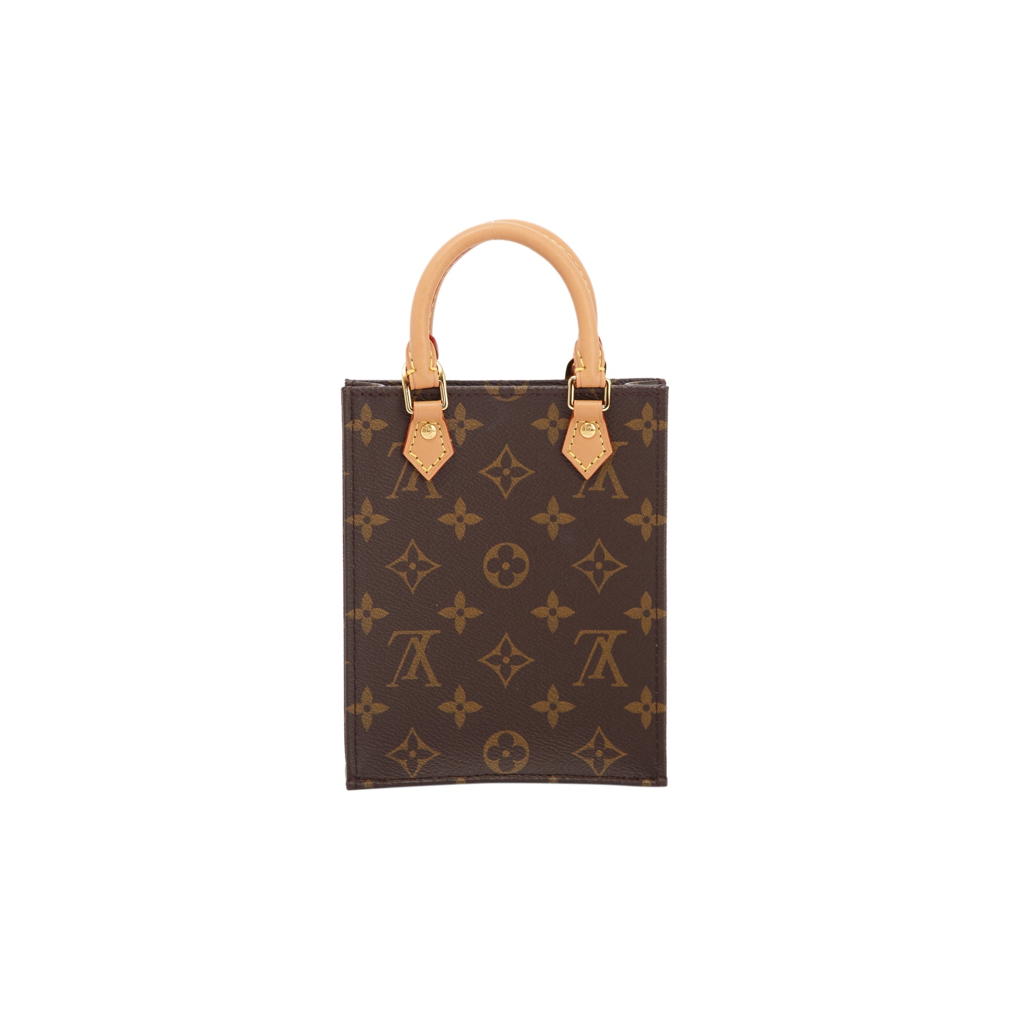 Louis Vuitton 2020 Monogram Petit Sac Plat w/ Box & Receipt