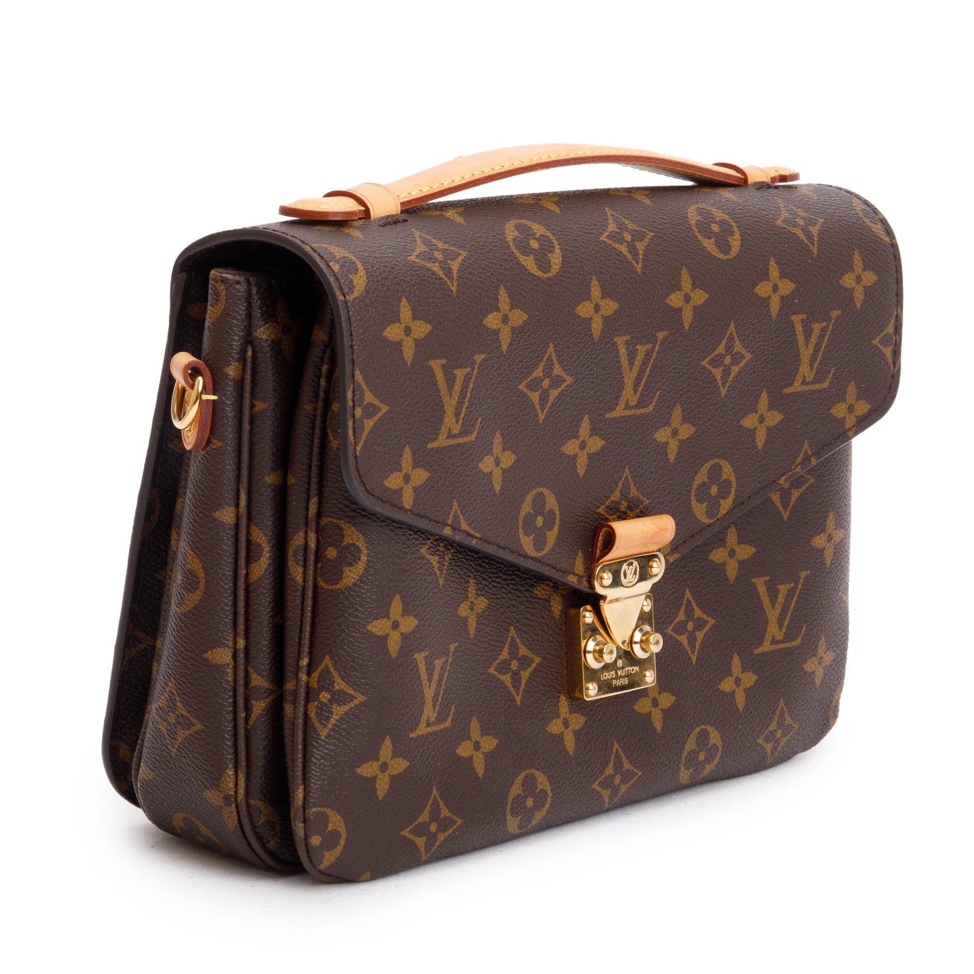 Louis Vuitton 2020 Monogram Pochette Metis w/ Strap & Box