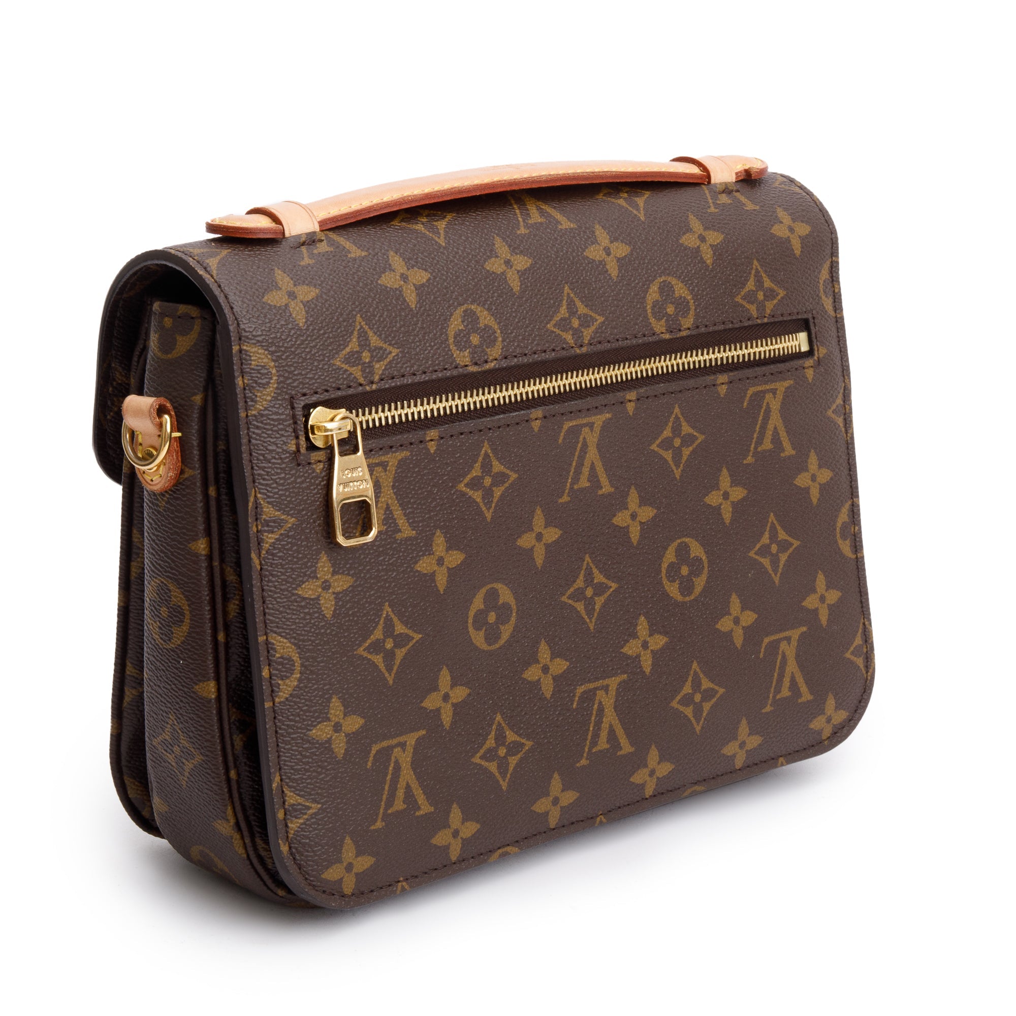 Louis Vuitton 2020 Monogram Pochette Metis w/ Strap & Receipt