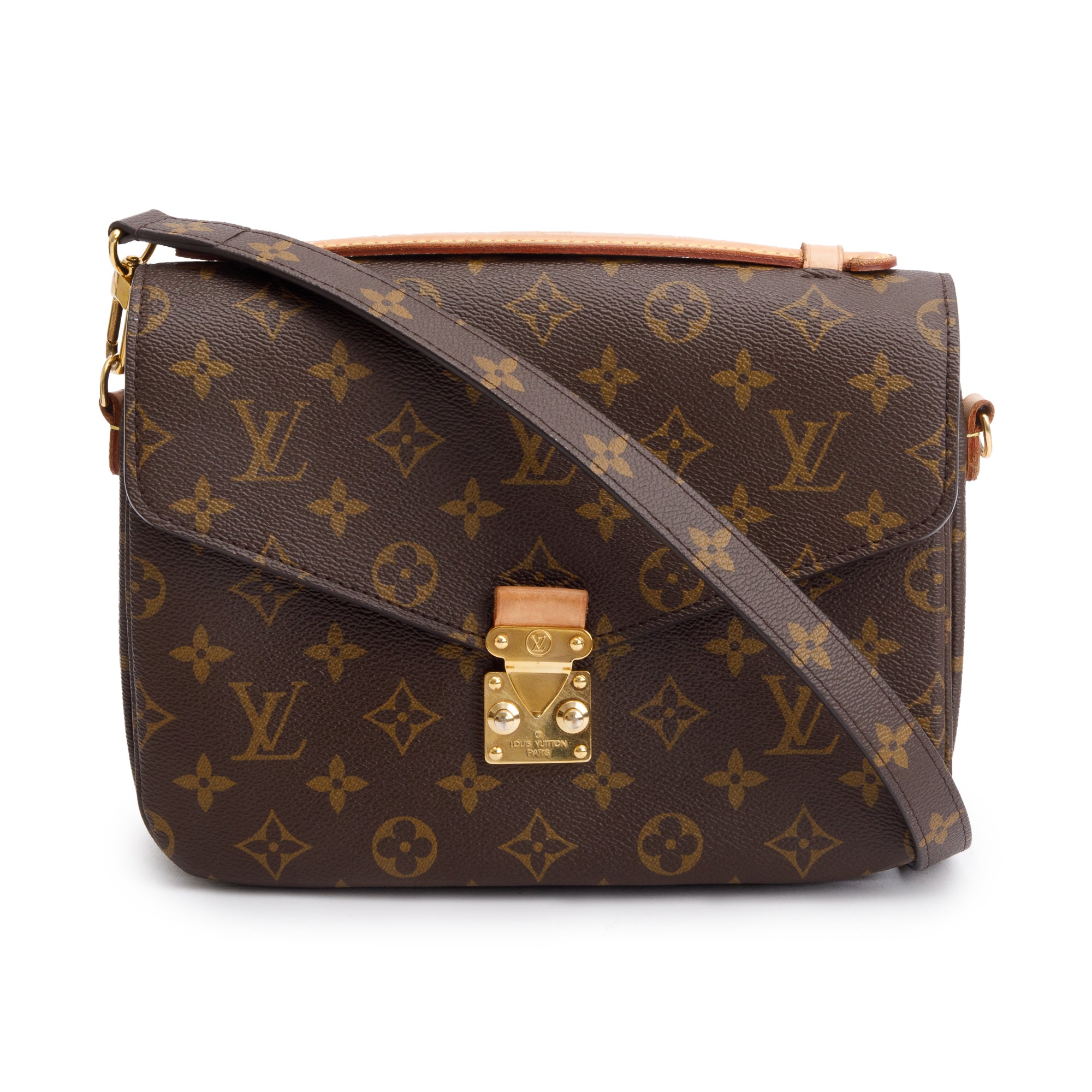 Louis Vuitton 2020 Monogram Pochette Metis w/ Strap & Receipt