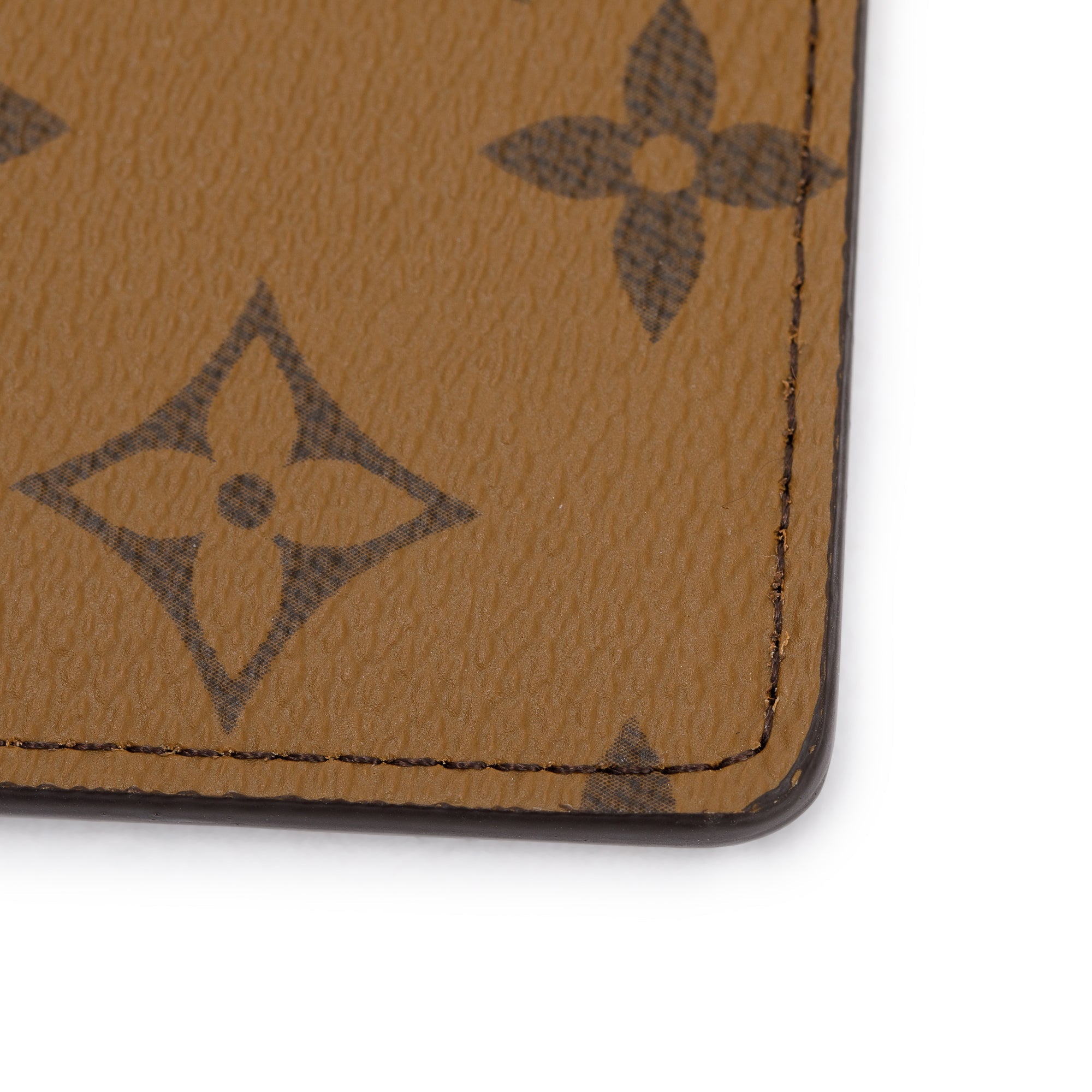 Louis Vuitton 2020 Monogram Reverse Card Holder w/ Box