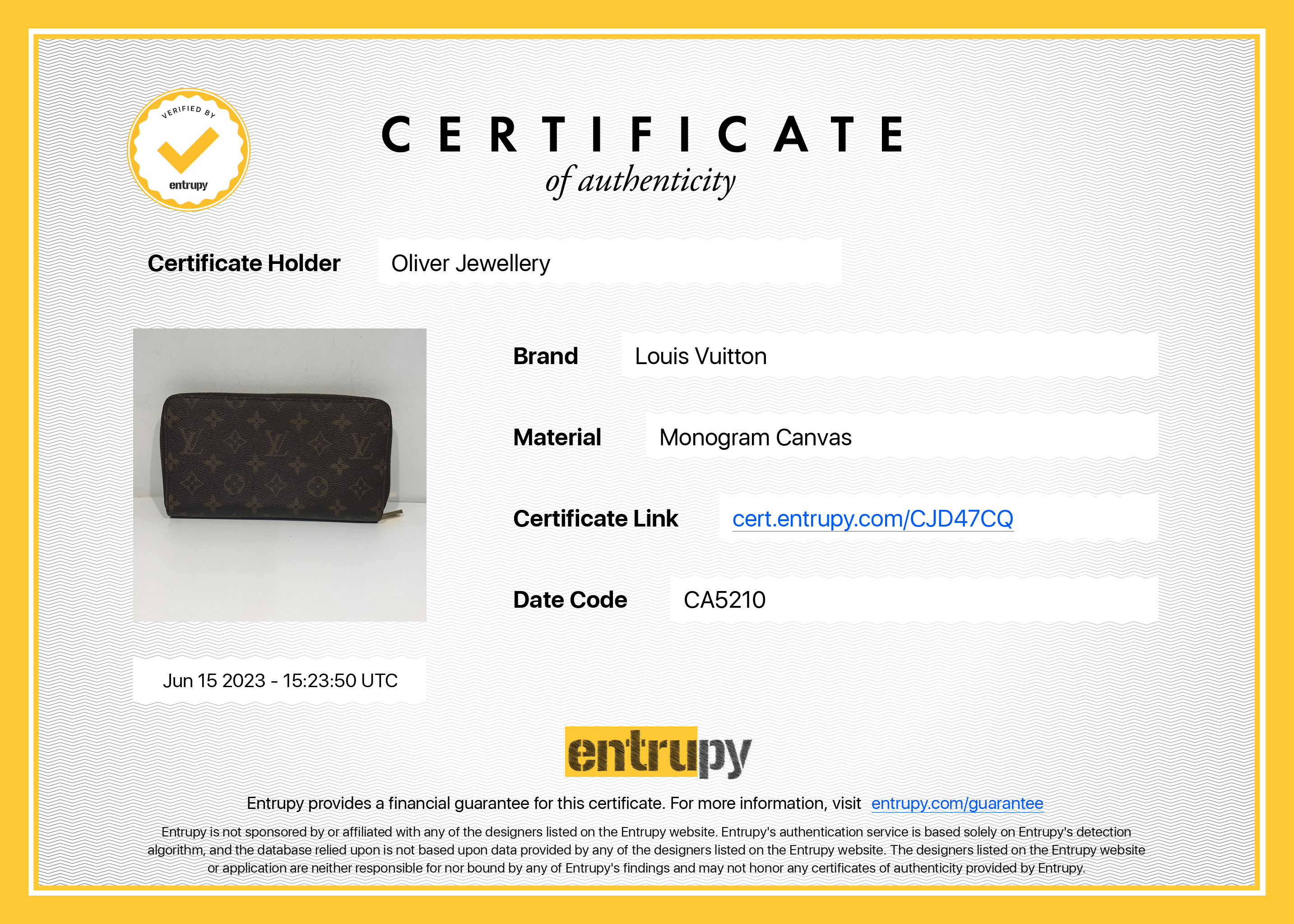 Louis Vuitton 2020 Monogram Zippy Organizer