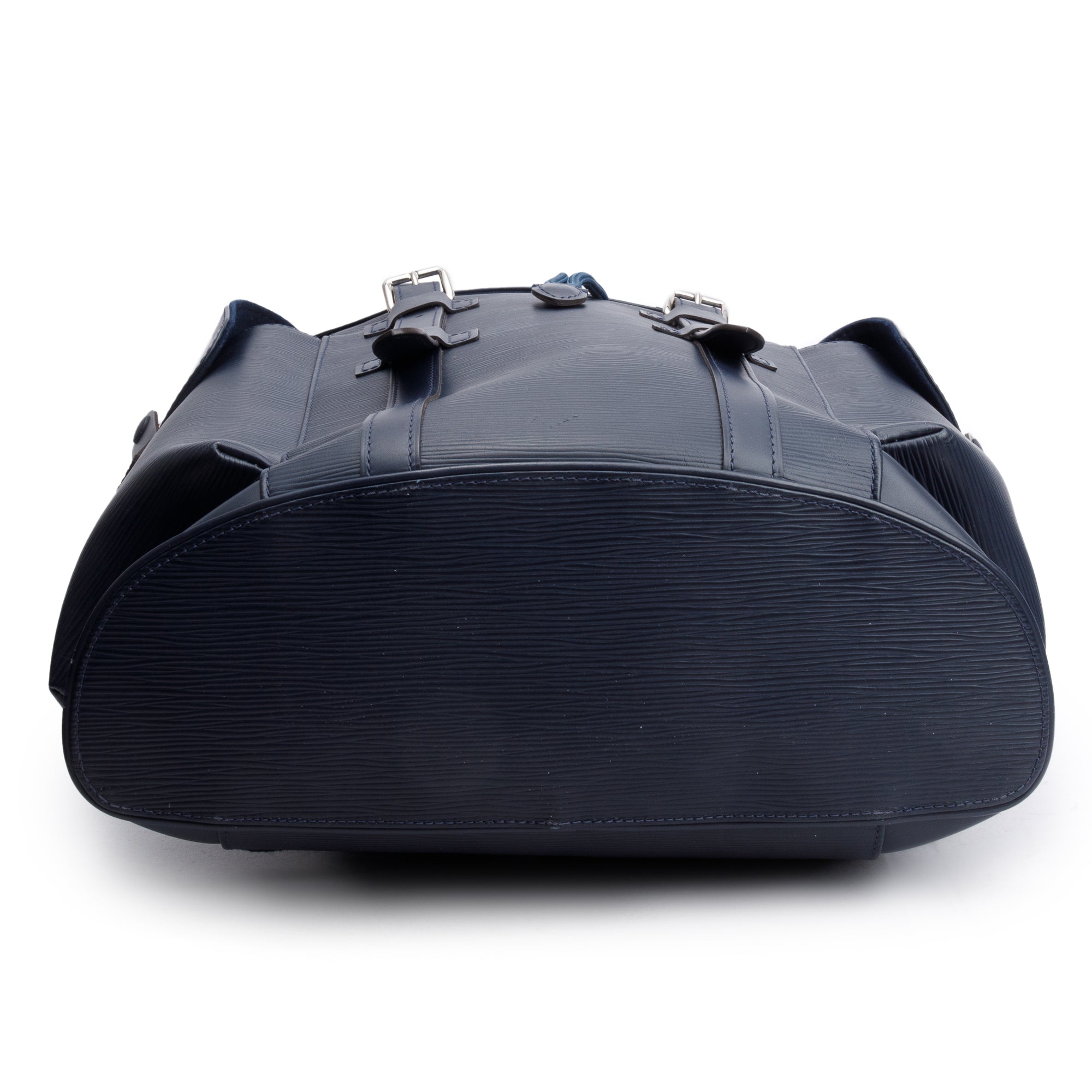 Louis Vuitton 2020 Navy Epi Leather Christopher PM Backpack