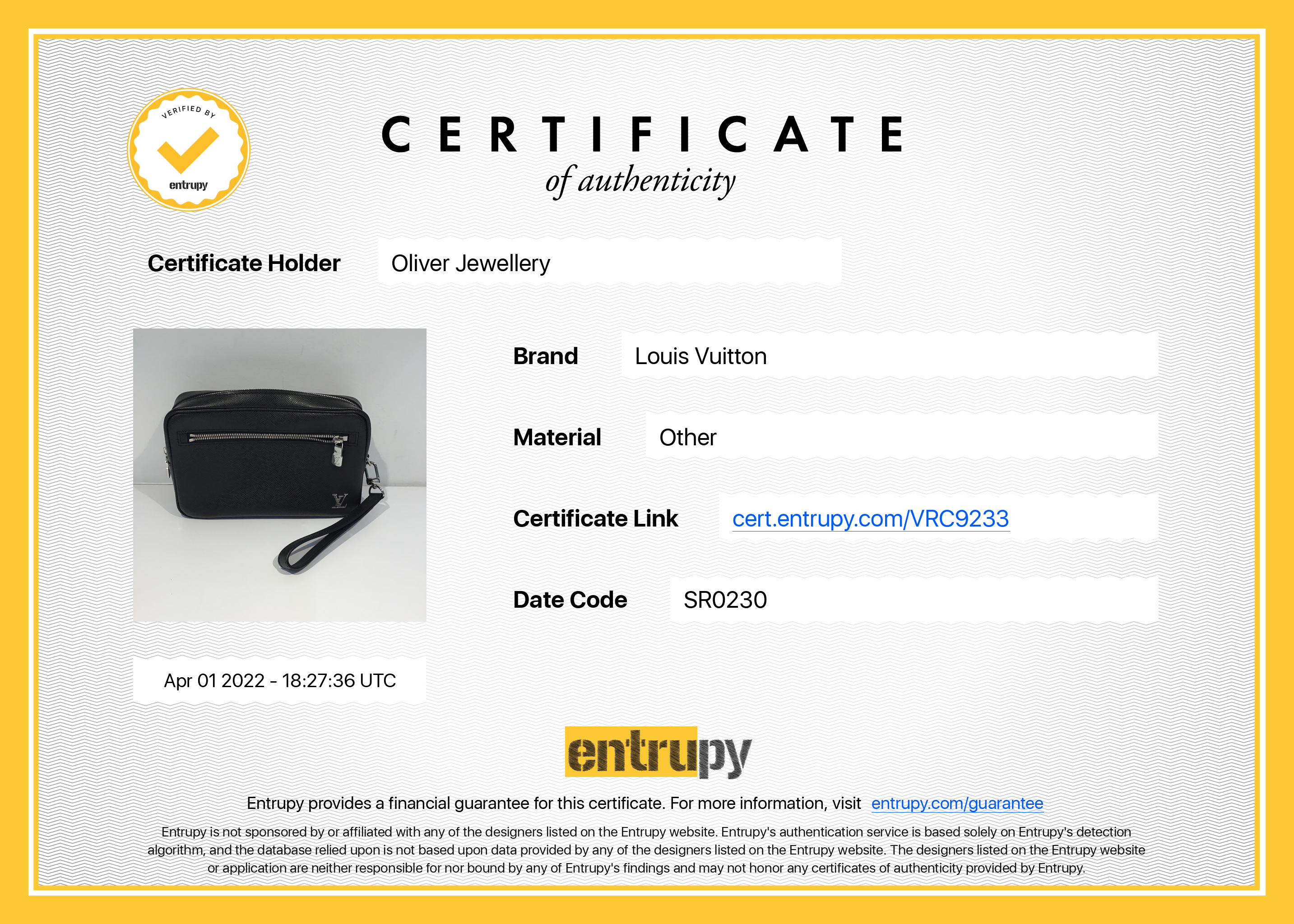 Louis Vuitton 2020 Taiga Leather Kasai Clutch