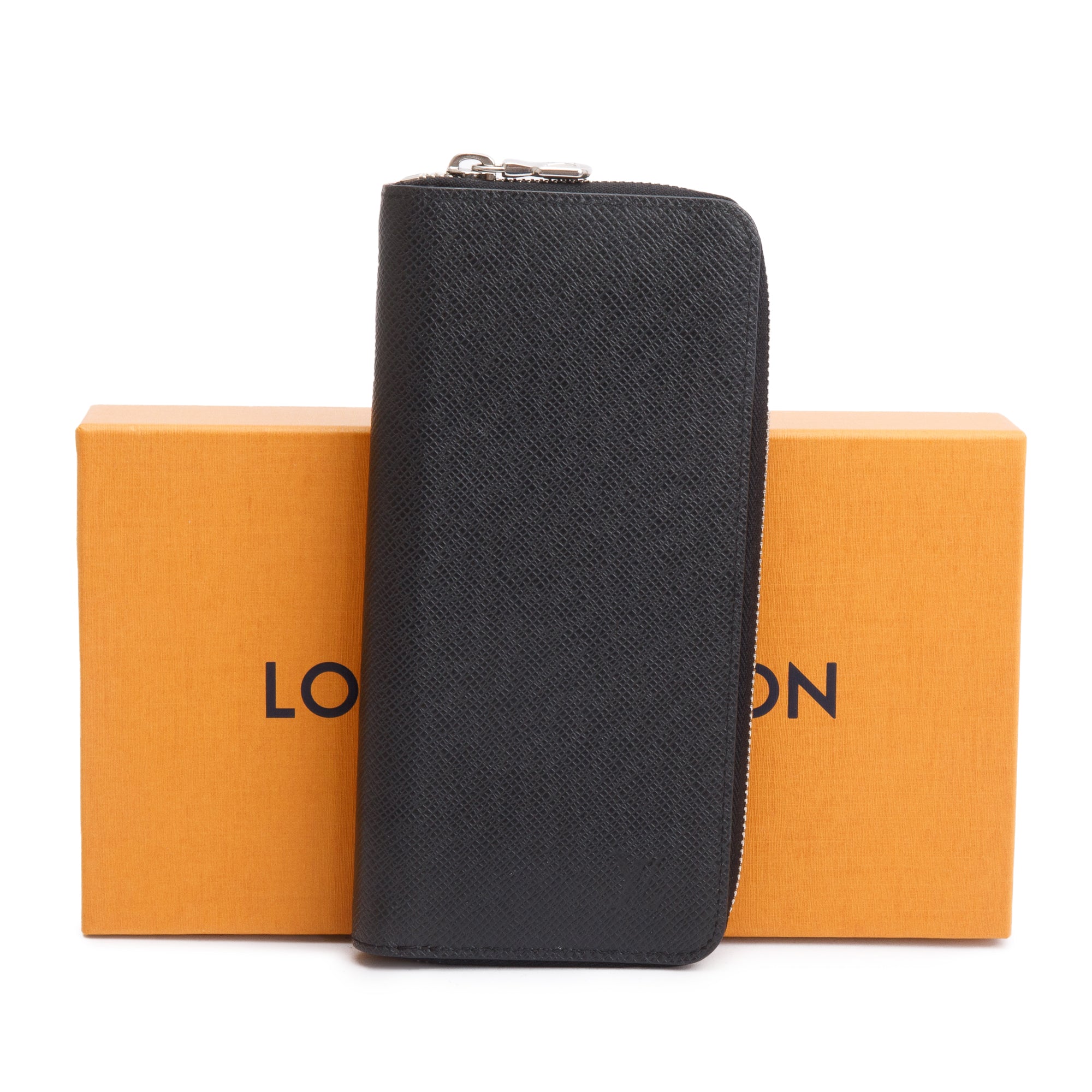Louis Vuitton 2020 Taiga Leather Zippy Wallet Vertical w/ Box