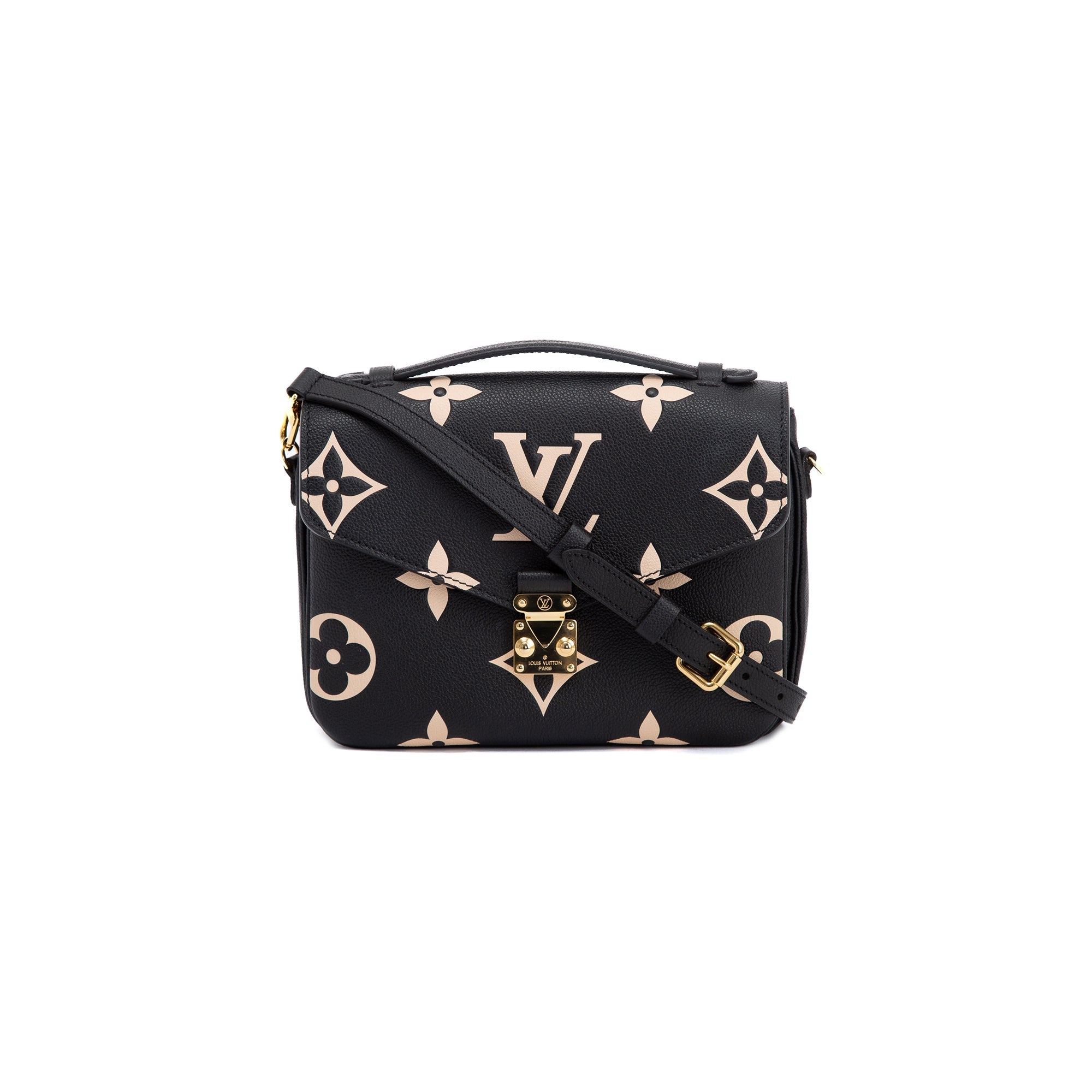 Louis Vuitton 2021 Bicolor Monogram Empreinte Pochette Metis