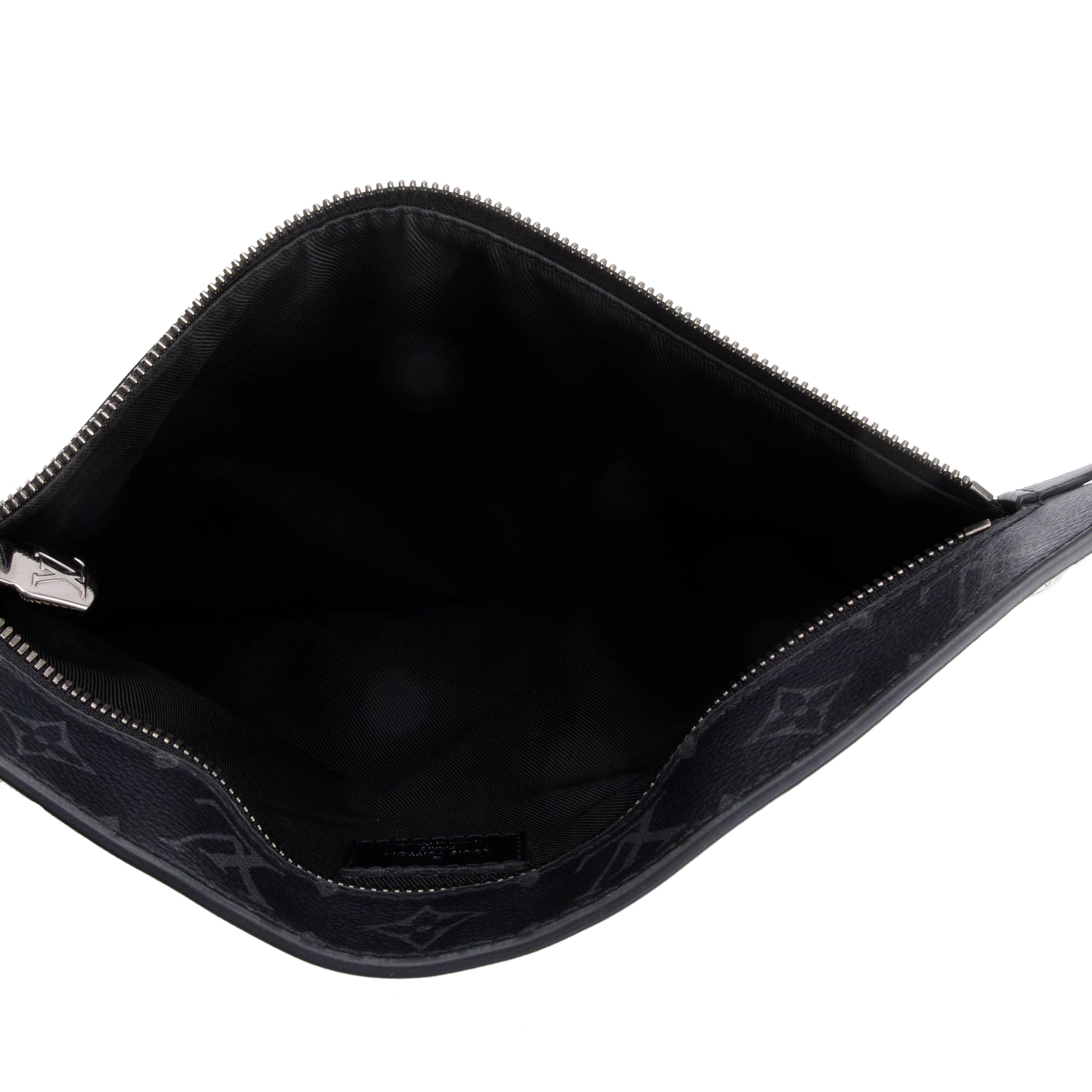 Louis Vuitton 2021 Black Monogram Eclipse Grand Sac w/ Pouch, Box & Receipt