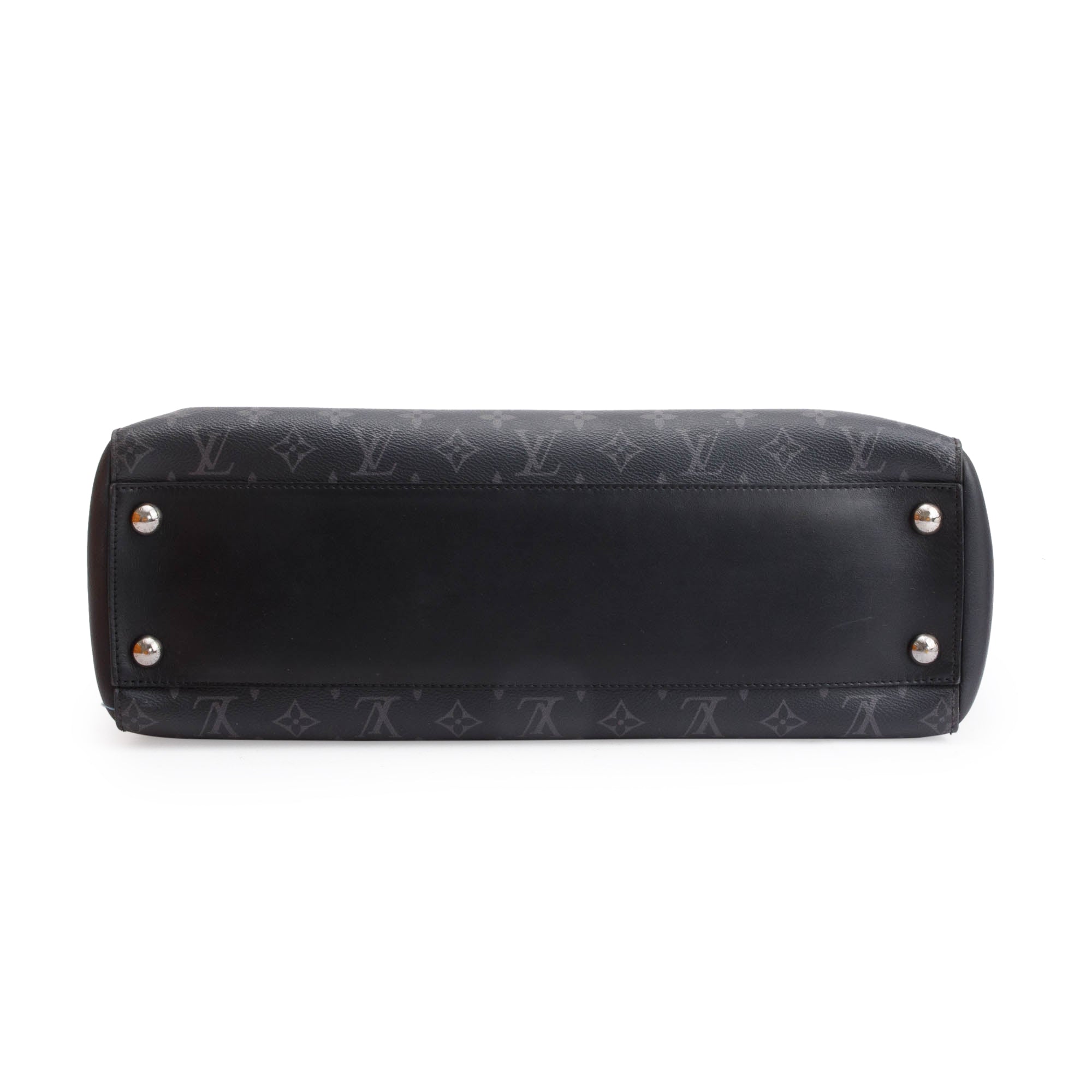 Louis Vuitton 2021 Black Monogram Eclipse Grand Sac w/ Pouch, Box & Receipt