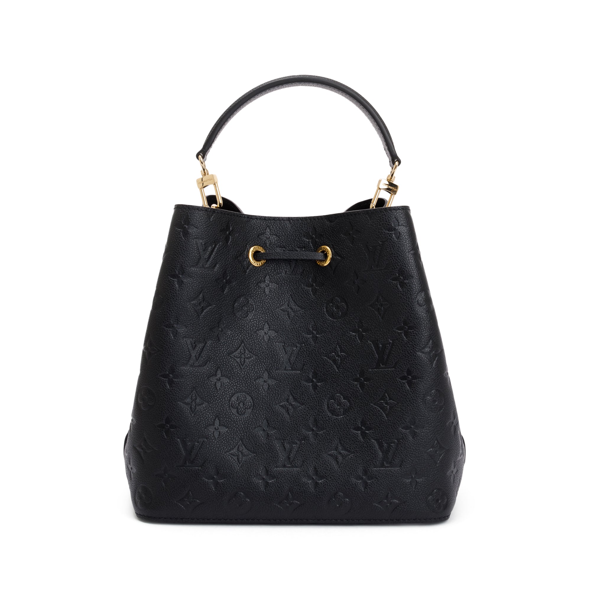 Louis Vuitton 2021 Black Monogram Empreinte Leather Neonoe MM w/ Box & Receipt