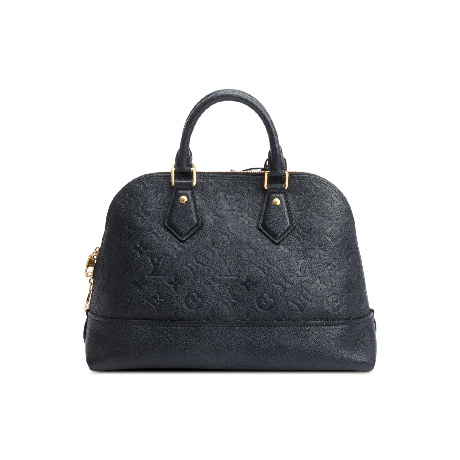 Louis Vuitton 2021 Black Monogram Empreinte Neo Alma PM w/ Strap & Receipt