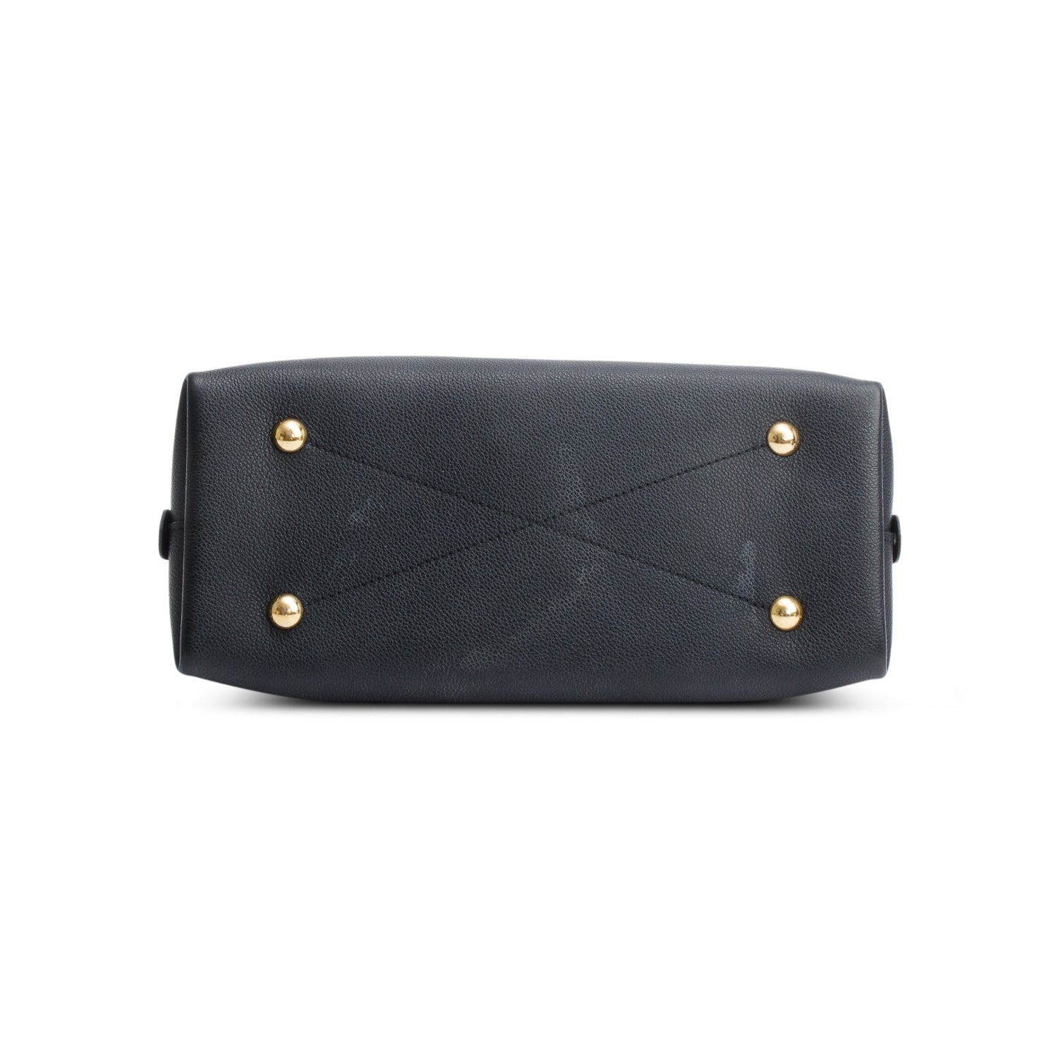 Louis Vuitton 2021 Black Monogram Empreinte Neo Alma PM w/ Strap & Receipt