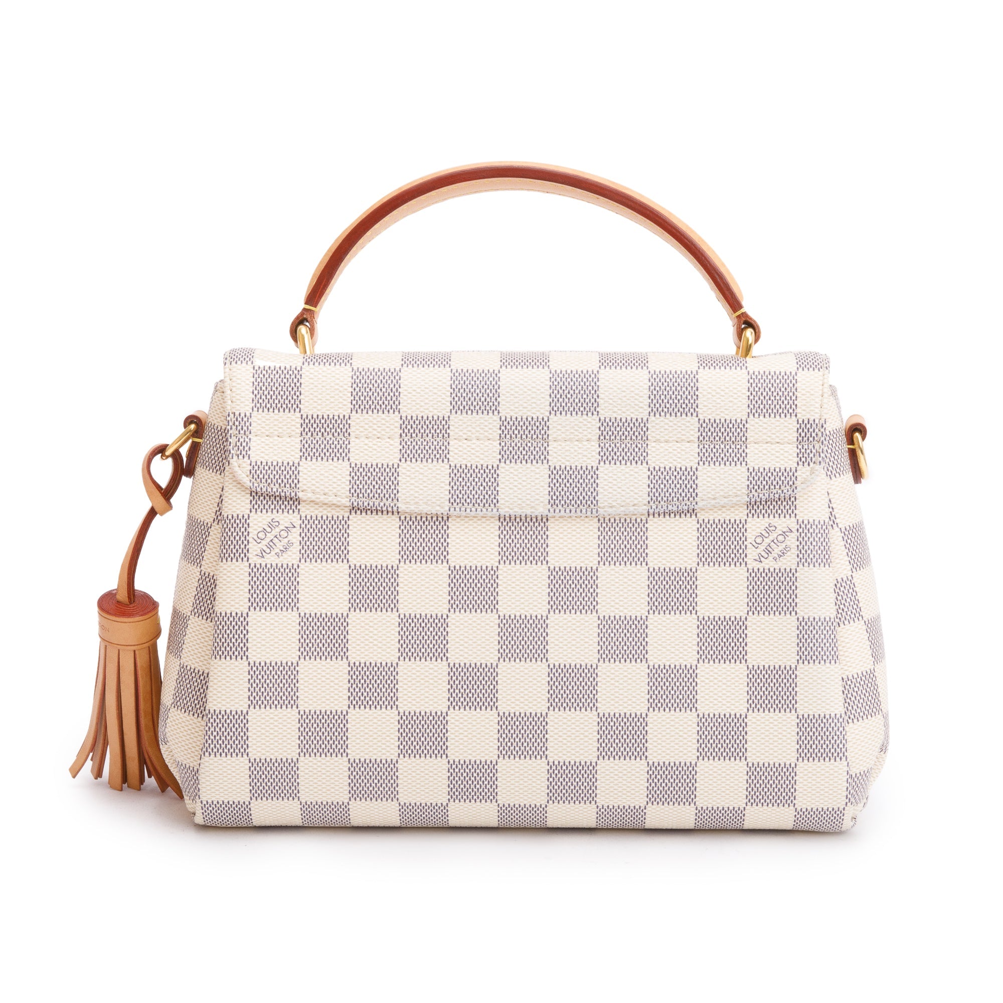 Louis Vuitton 2021 Damier Azur Croisette Bag w/ Box