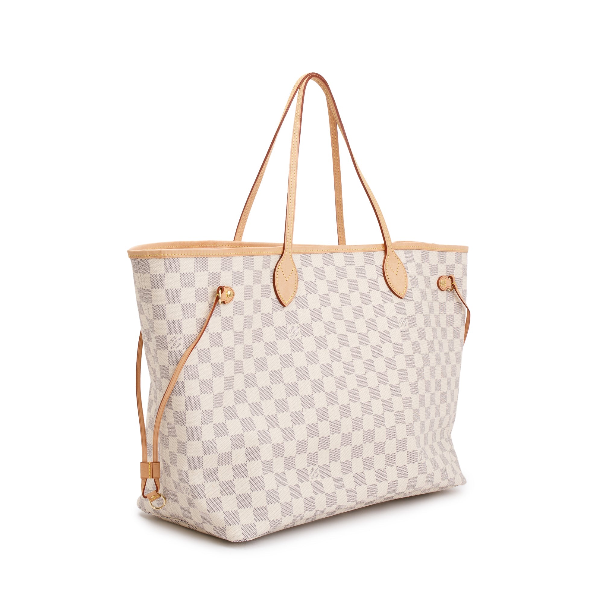 Louis Vuitton 2021 Damier Azur Neverfull GM w/ Box & Receipt
