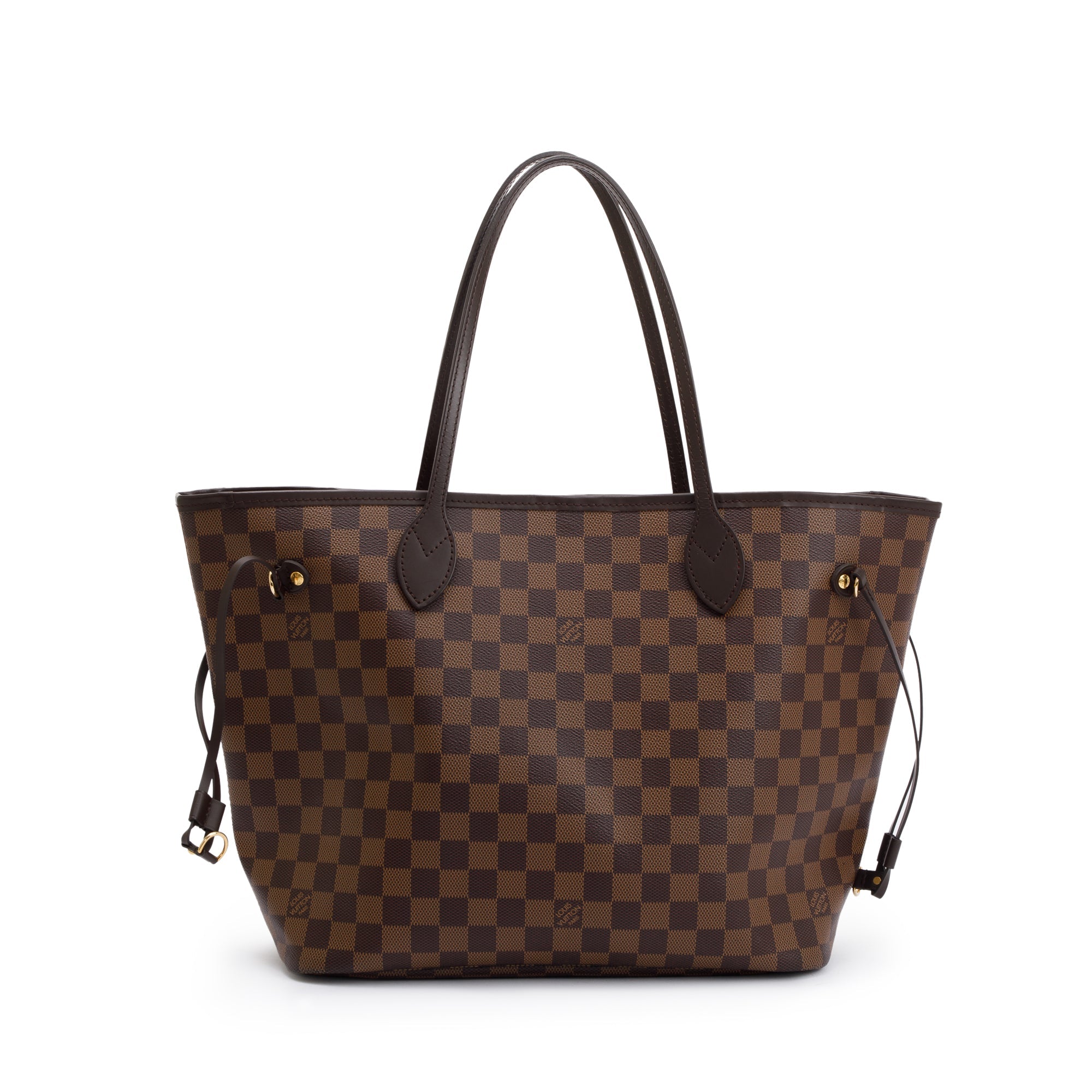 Louis Vuitton 2021 Damier Ebene Neverfull MM w/ Receipt