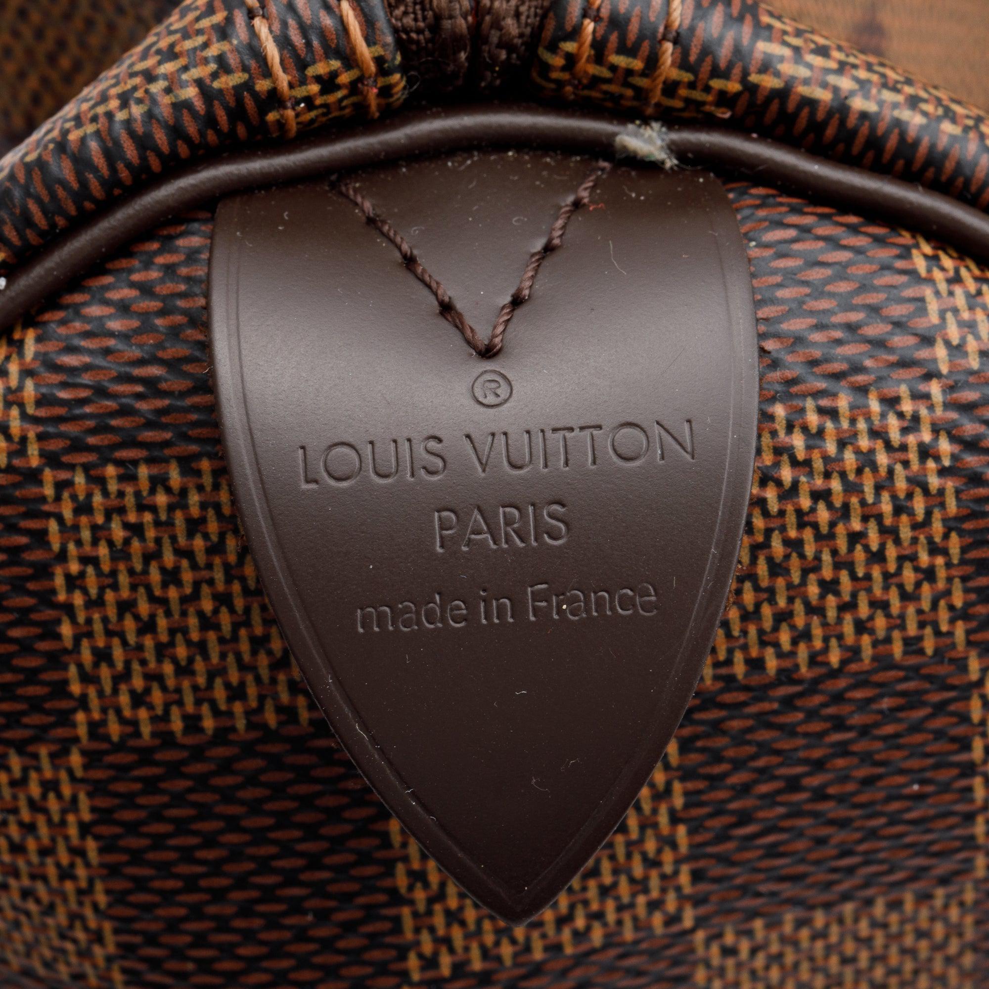 Louis Vuitton 2021 Damier Ebene Speedy 35