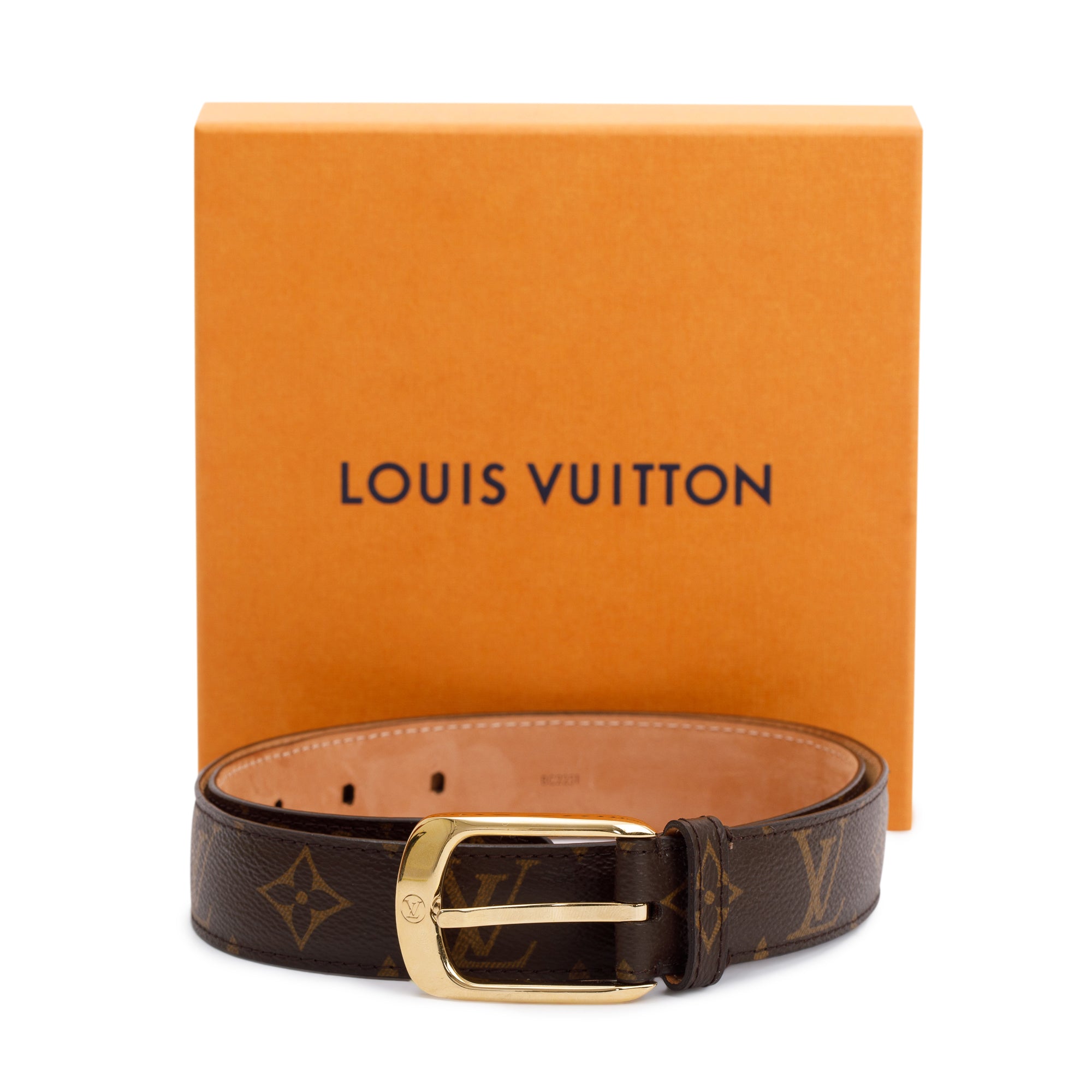 Louis Vuitton 2021 Monogram 30 MM Belt with Ellipse Buckle w/ Box