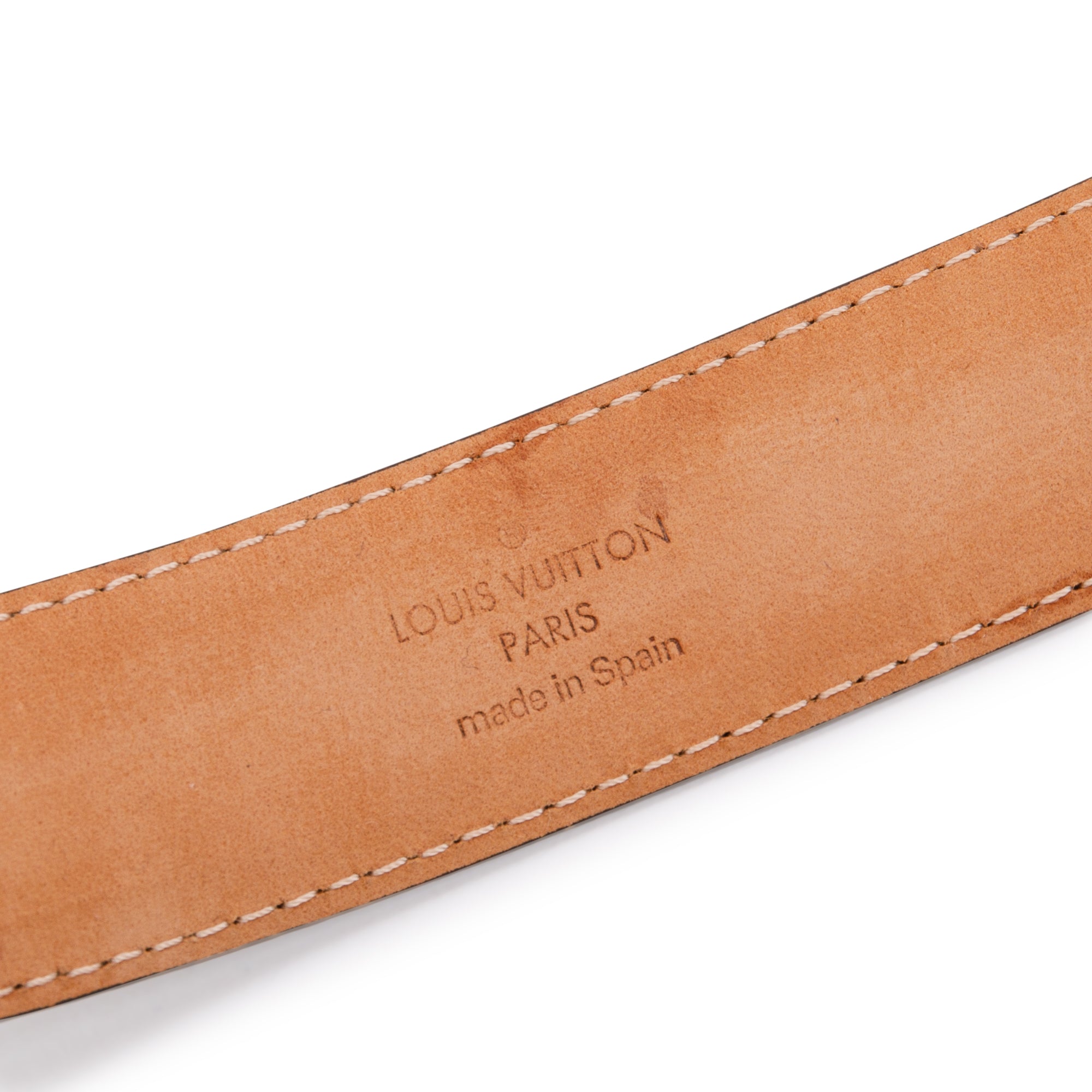 Louis Vuitton 2021 Monogram 30 MM Belt with Ellipse Buckle w/ Box