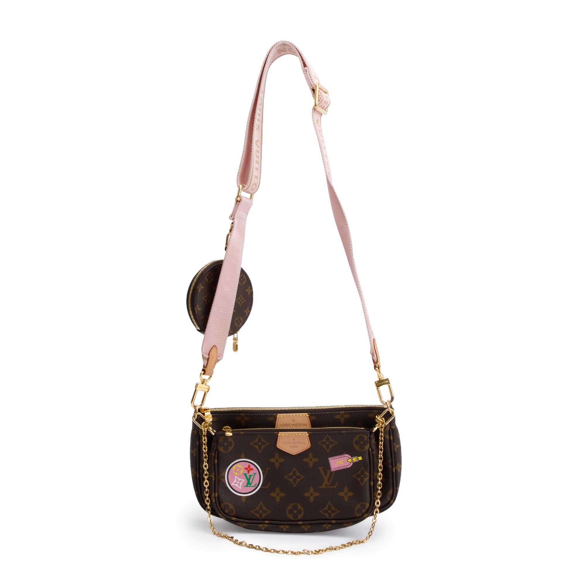 Louis Vuitton 2021 Monogram My World Tour Multi-Pochette Accessoires w/ Receipt