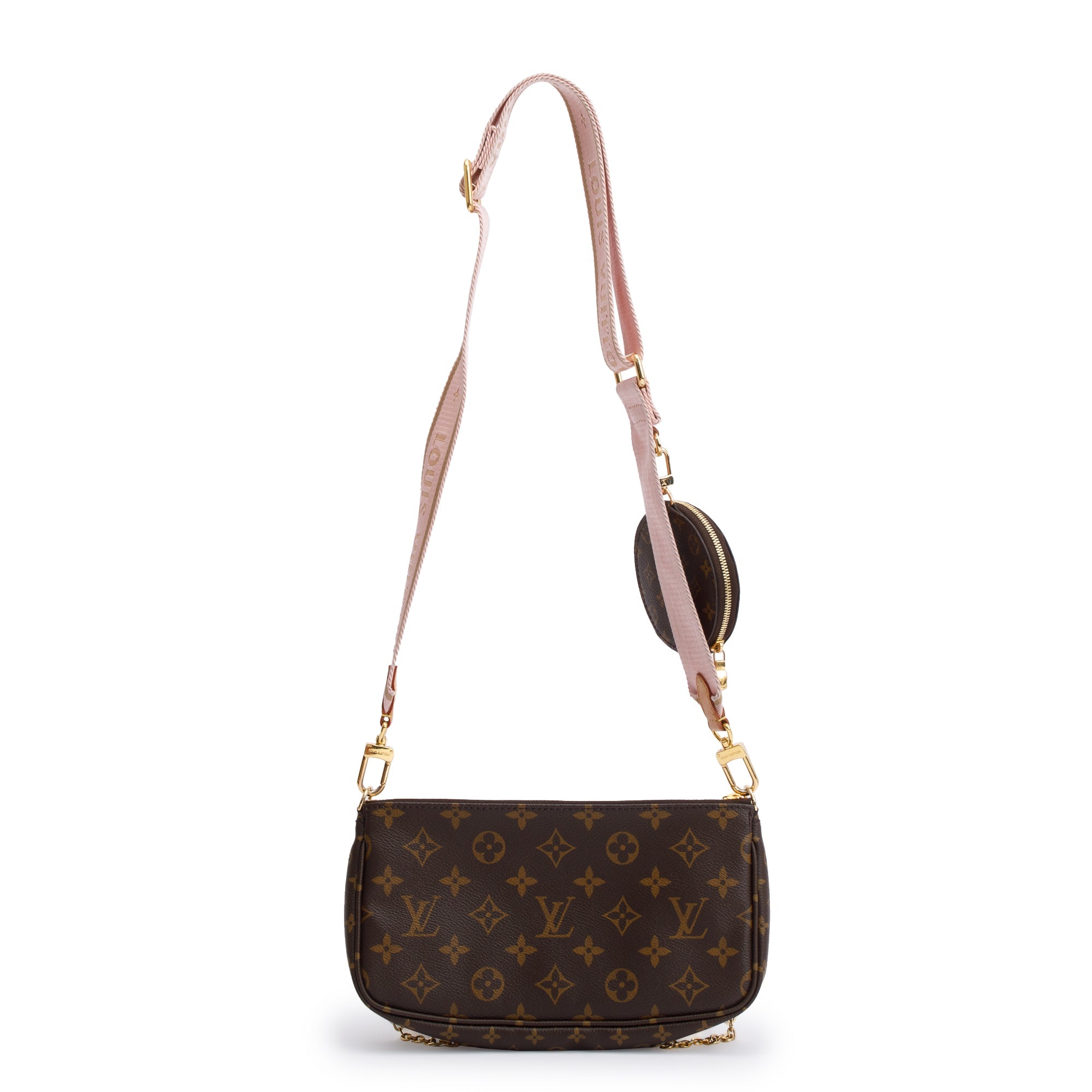 Louis Vuitton 2021 Monogram My World Tour Multi-Pochette Accessoires w/ Receipt