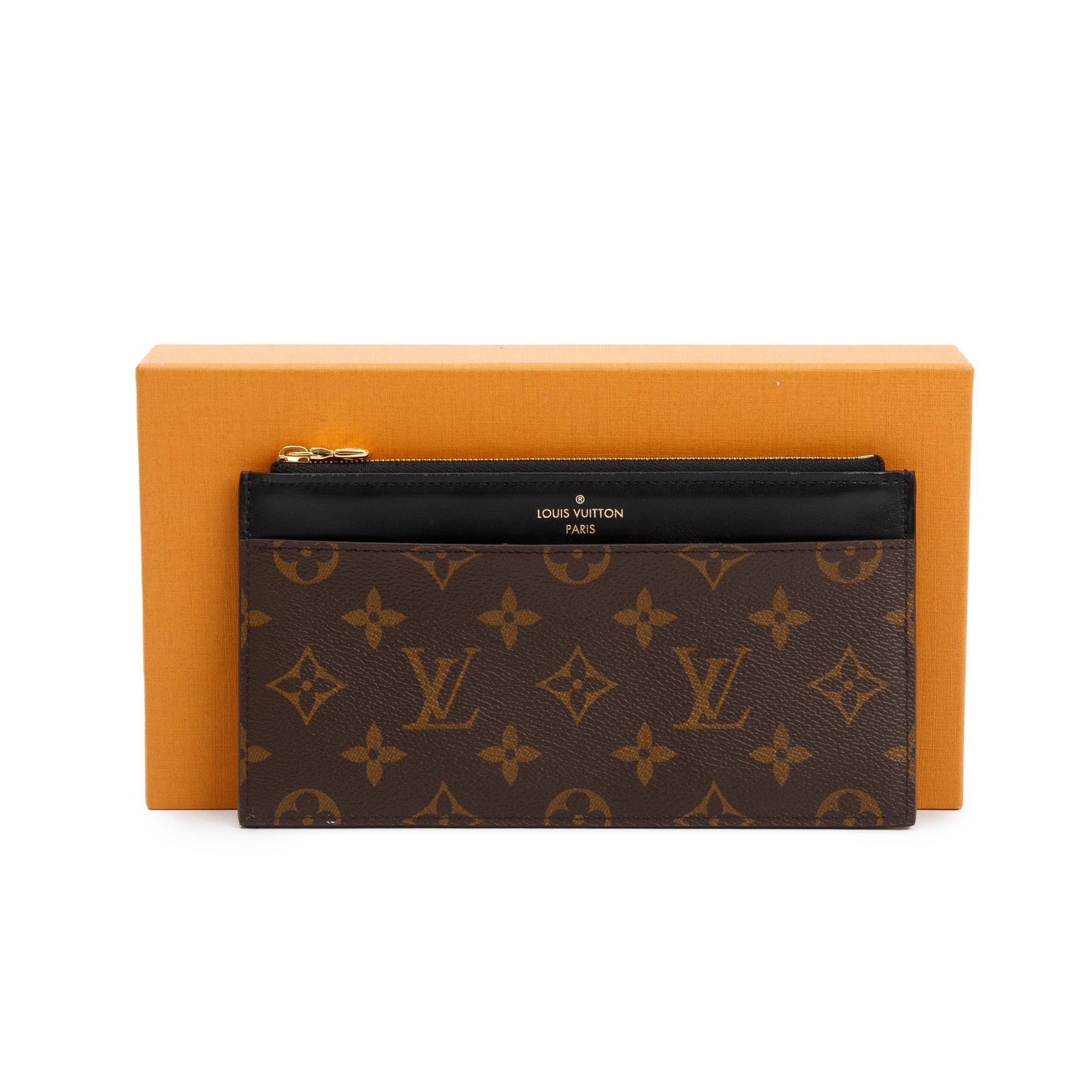Louis Vuitton 2021 Monogram Slim Purse w/ Box & Receipt