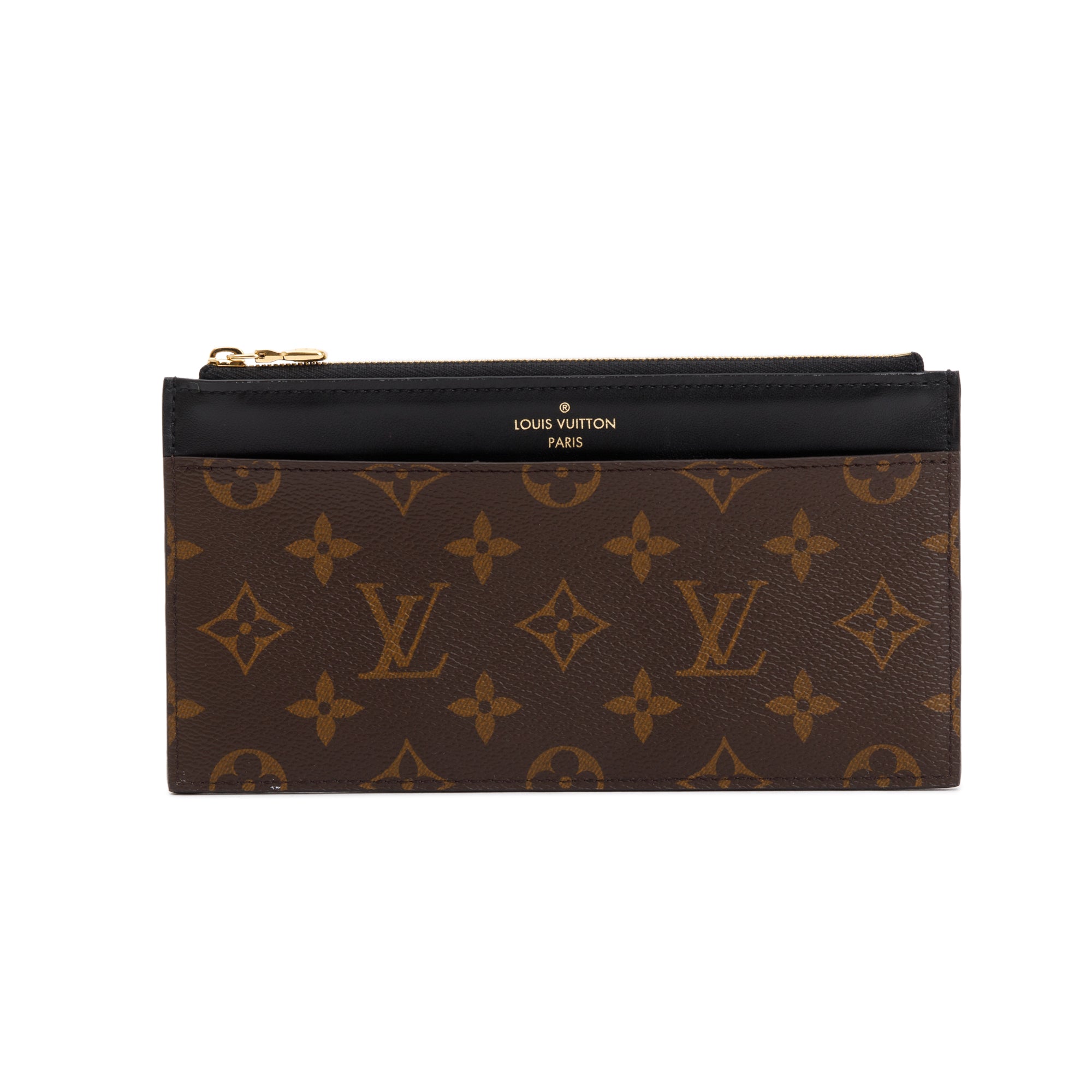 Louis Vuitton 2021 Monogram Slim Purse w/ Box & Receipt