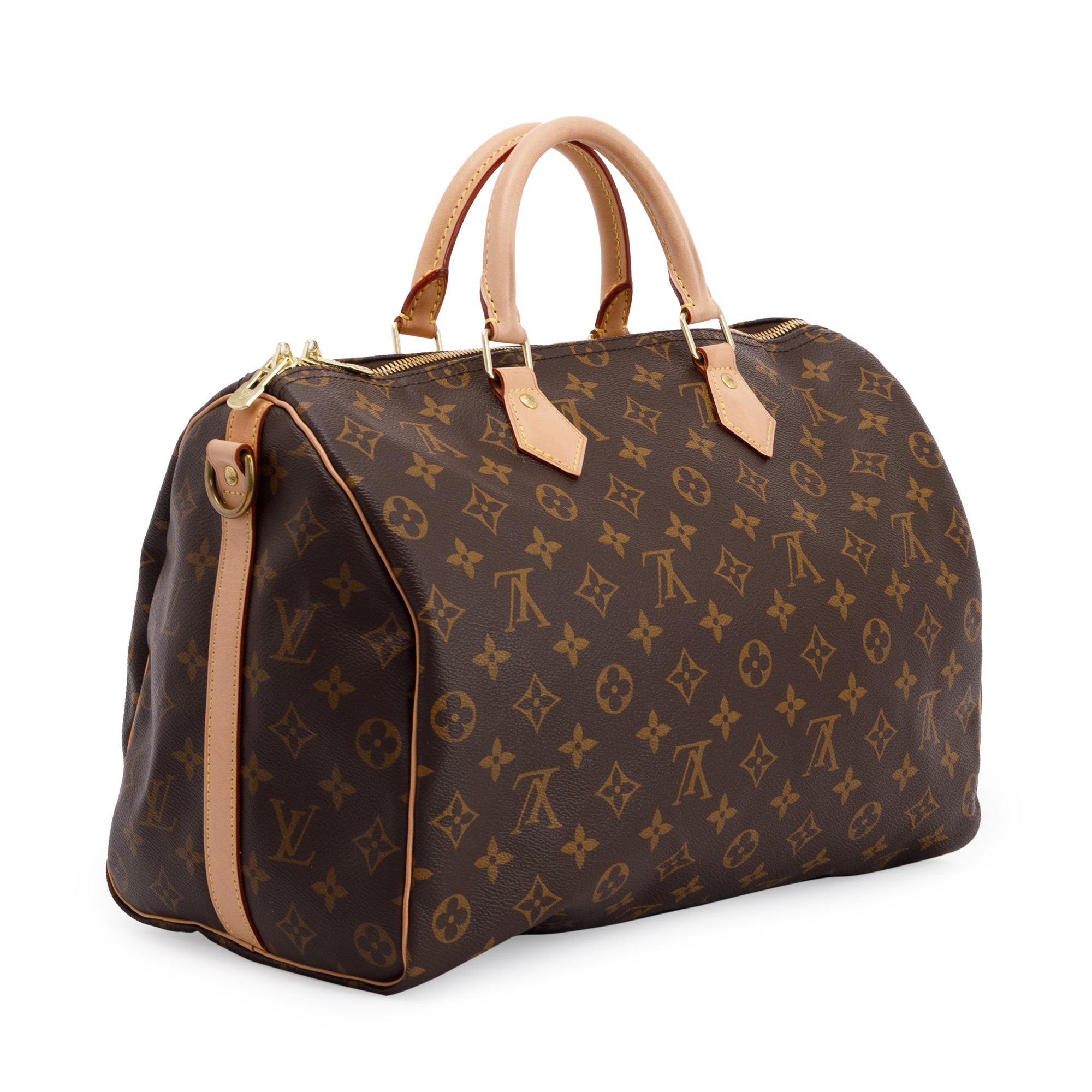Louis Vuitton 2021 Monogram Speedy Bandouliere 35